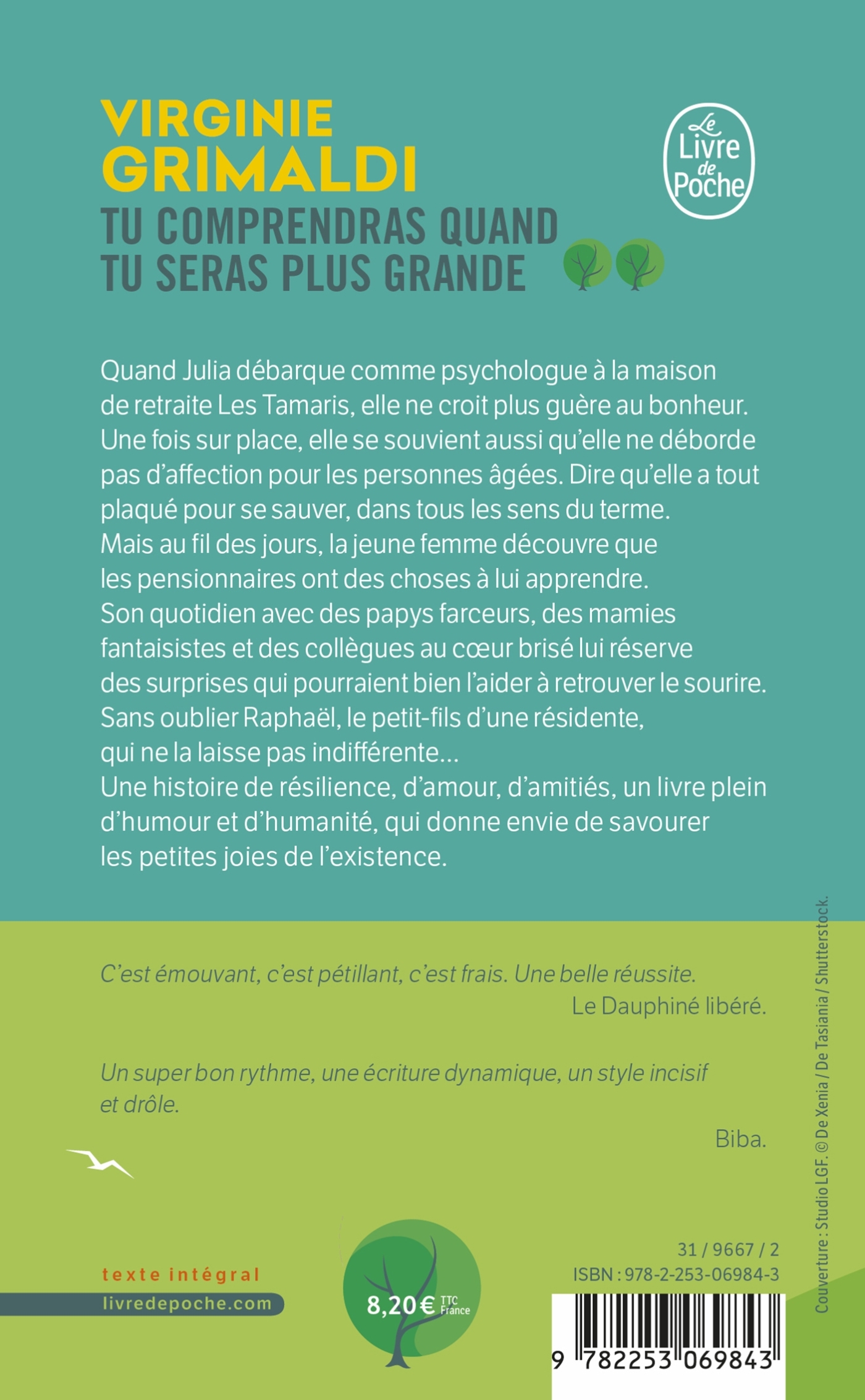 Tu comprendras quand tu seras plus grande - Virginie Grimaldi - LGF