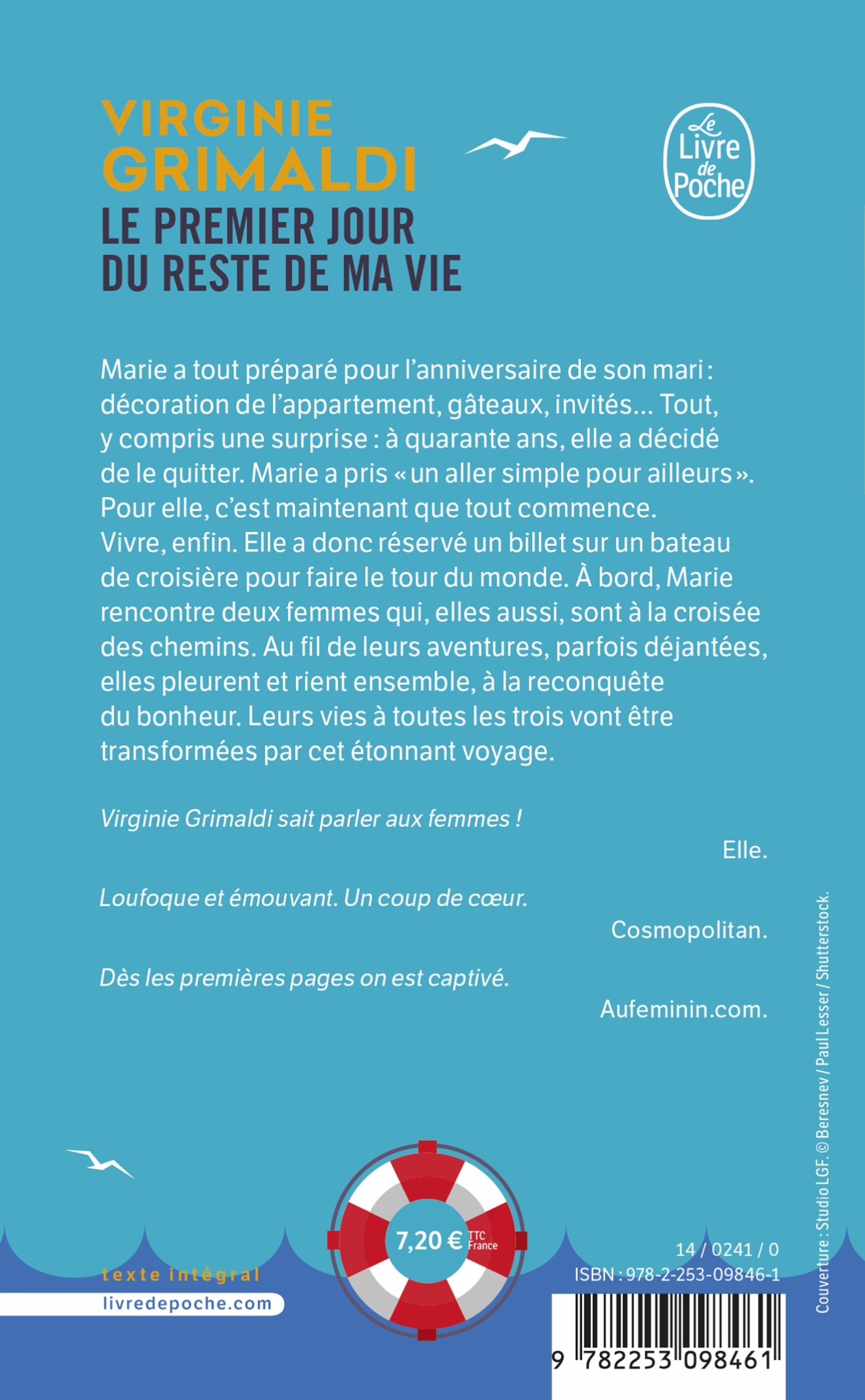 Le Premier jour du reste de ma vie - Virginie Grimaldi - LGF