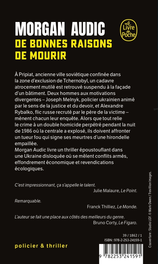 De bonnes raisons de mourir - Morgan Audic - LGF