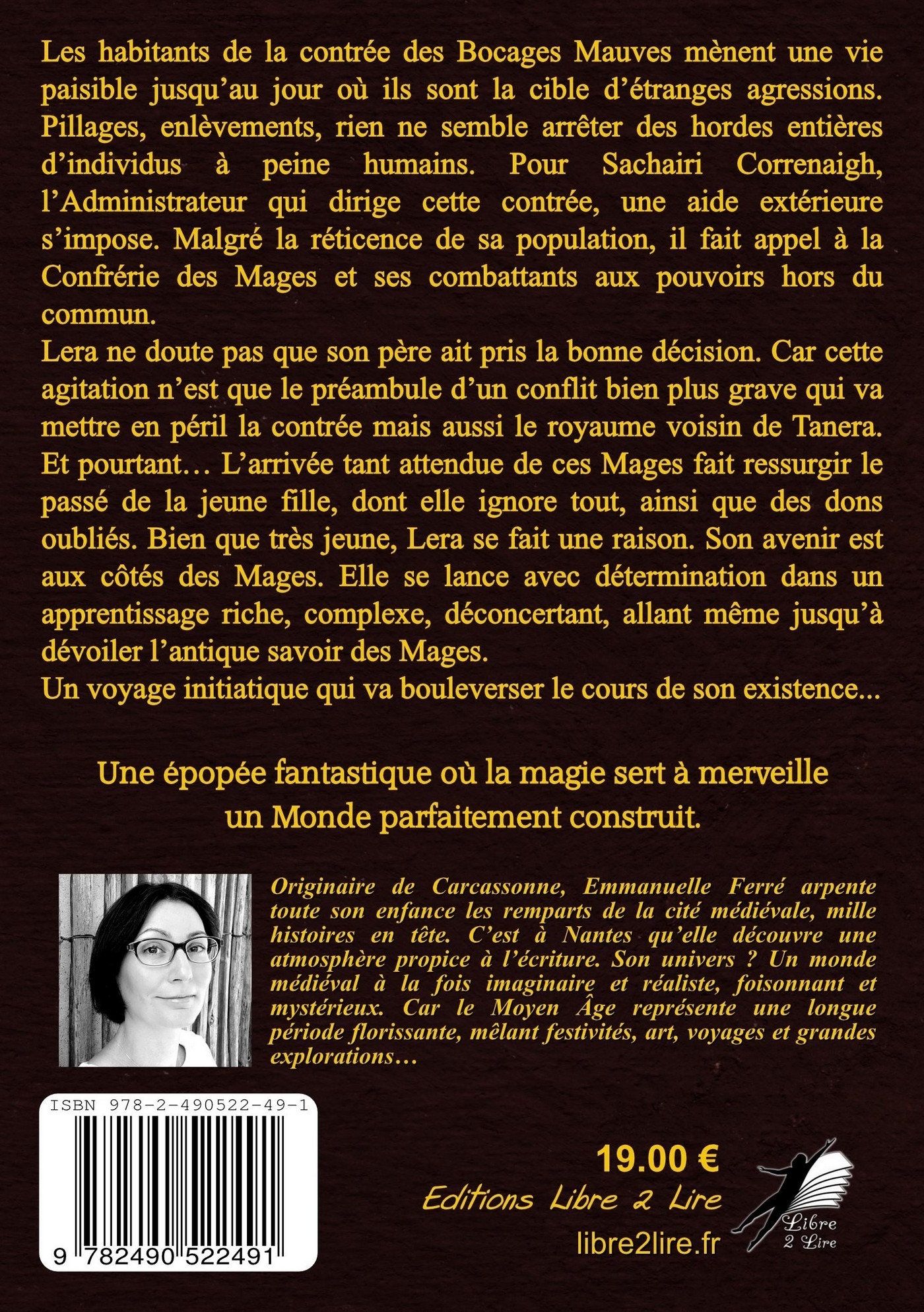 La Confrérie des Mages - Tome 1 - Emmanuelle Ferré - LIBRE 2 LIRE