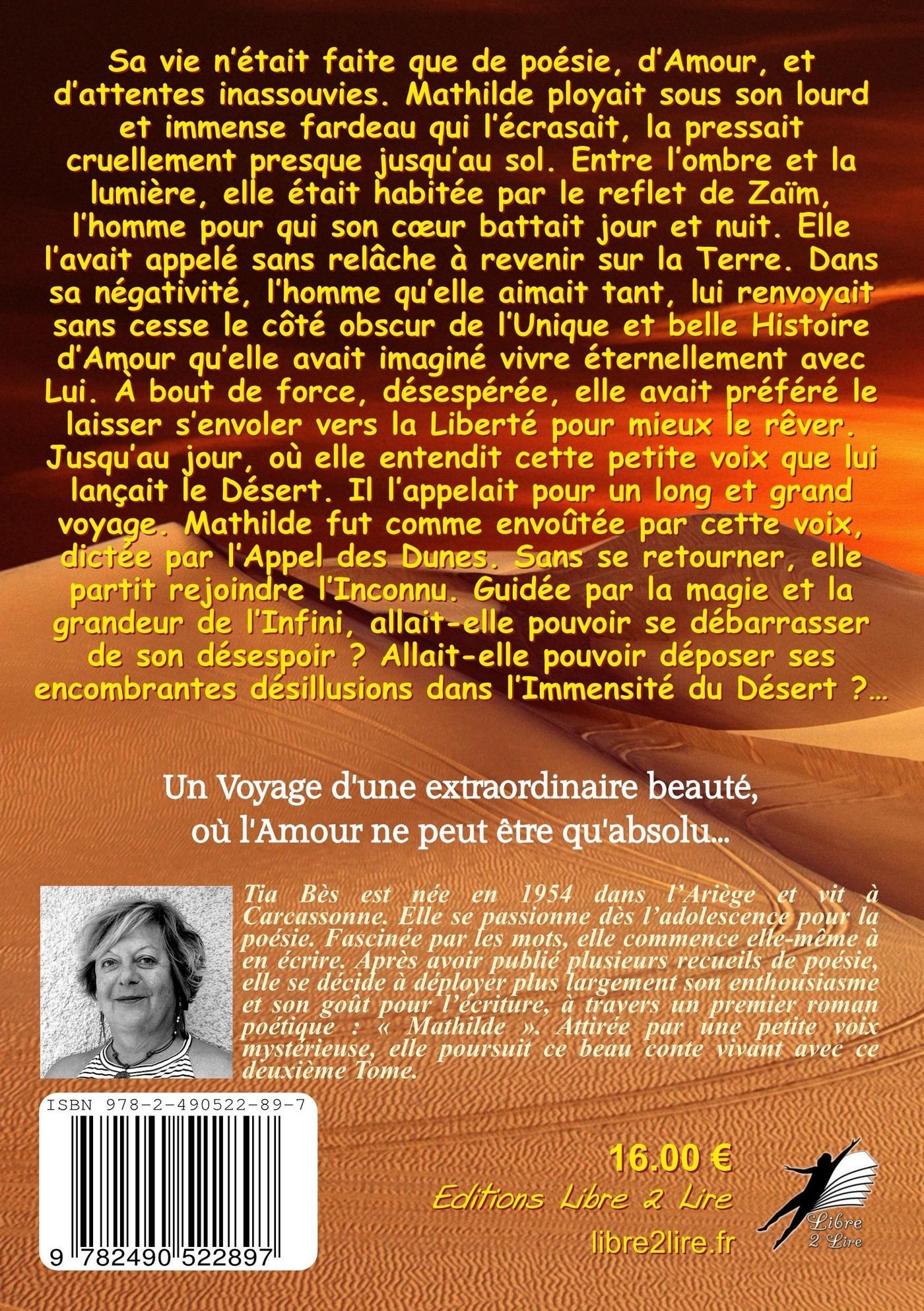 L'appel des Dunes - Tia Bes - LIBRE 2 LIRE