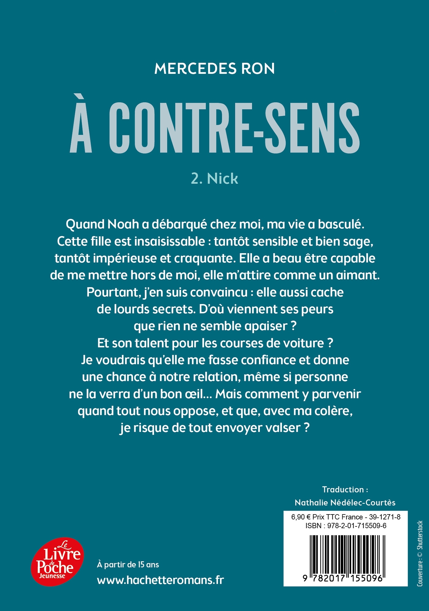 A CONTRE-SENS - TOME 2 - NICK - Mercedes Ron - POCHE JEUNESSE