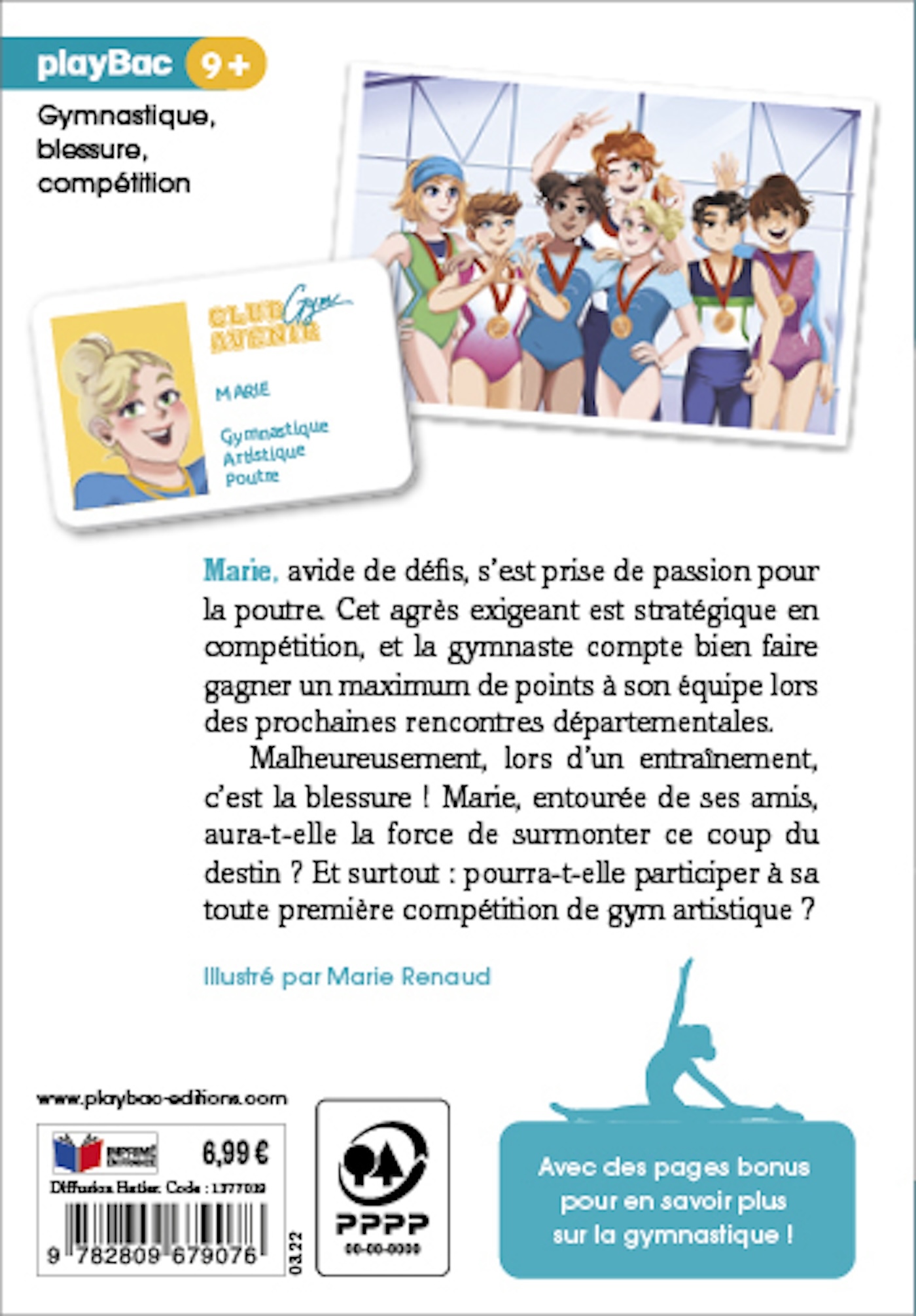 PASSION GYM - UNE POUR TOUTES, TOUTES POUR UNE ! - TOME 3 - Sylvie Baussier - PLAY BAC