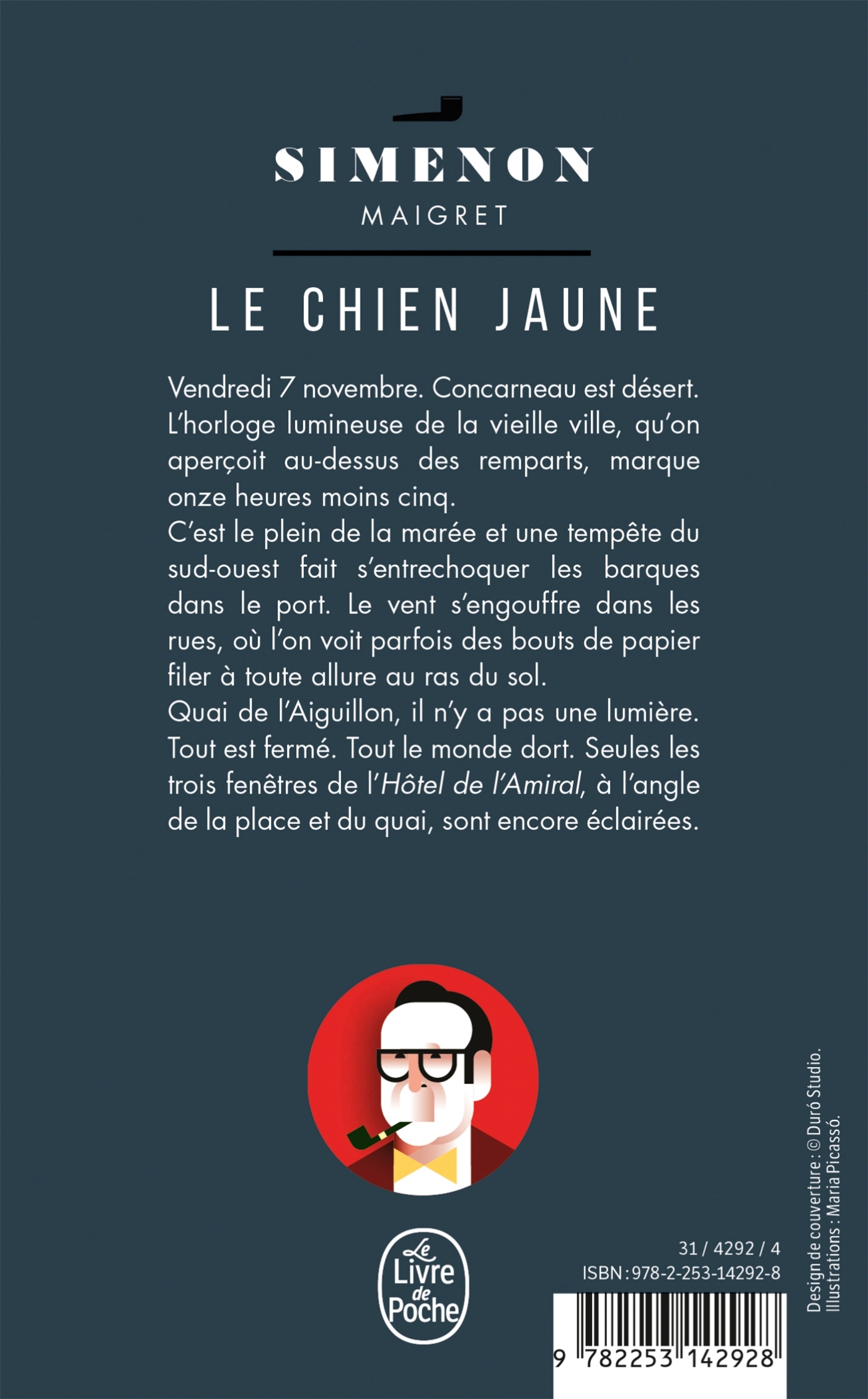 Le Chien jaune - Georges Simenon - LGF