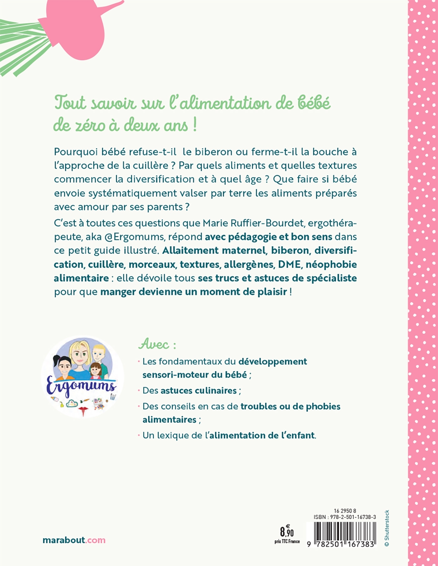 MES PETITES ROUTINES ENFANTS : MES PREMIERS REPAS - Marie Ruffier-Bourdet - MARABOUT