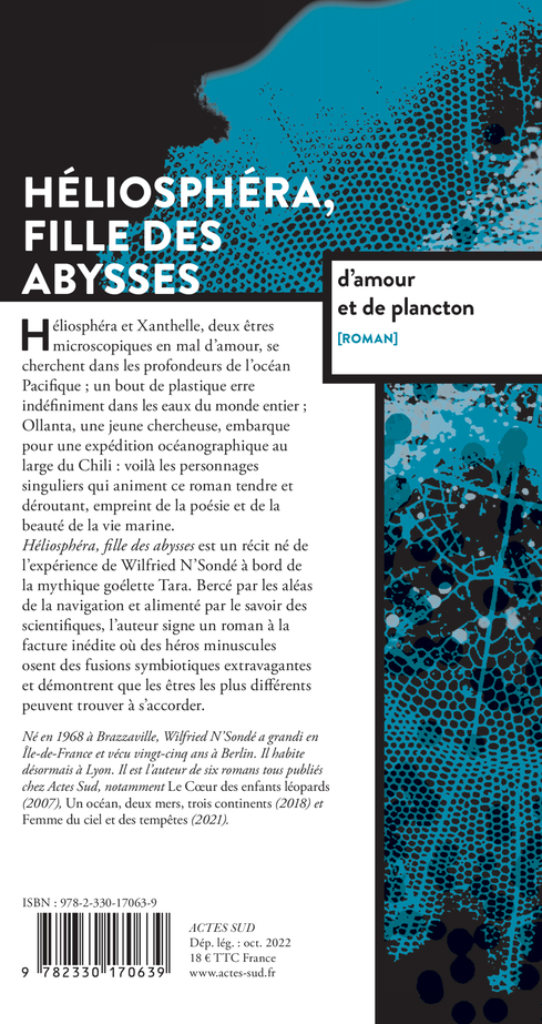 HELIOSPHERA, FILLE DES ABYSSES - Wilfried N'Sondé - ACTES SUD