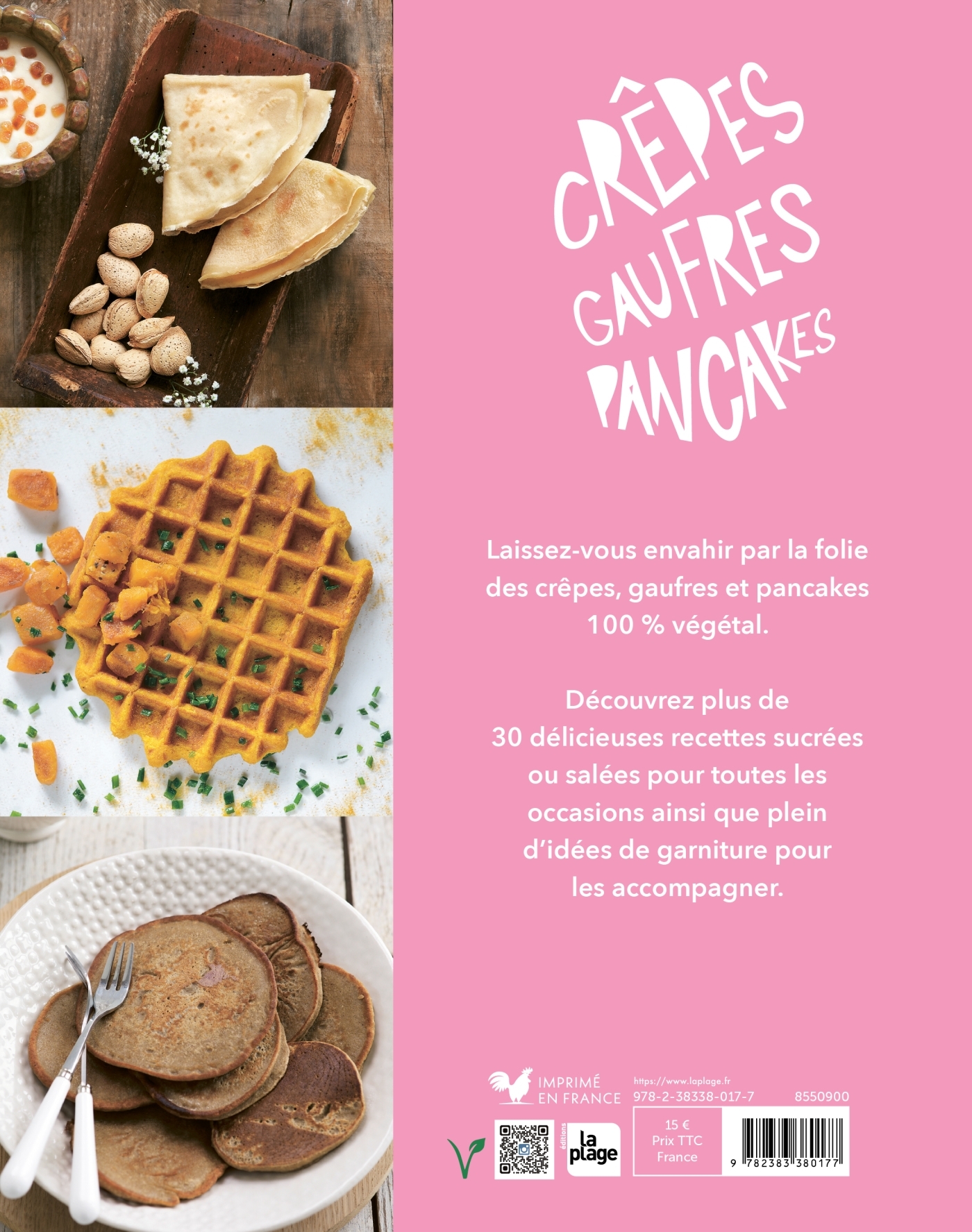 CREPES, GAUFRES, PANCAKES - Clémence Catz - LA PLAGE