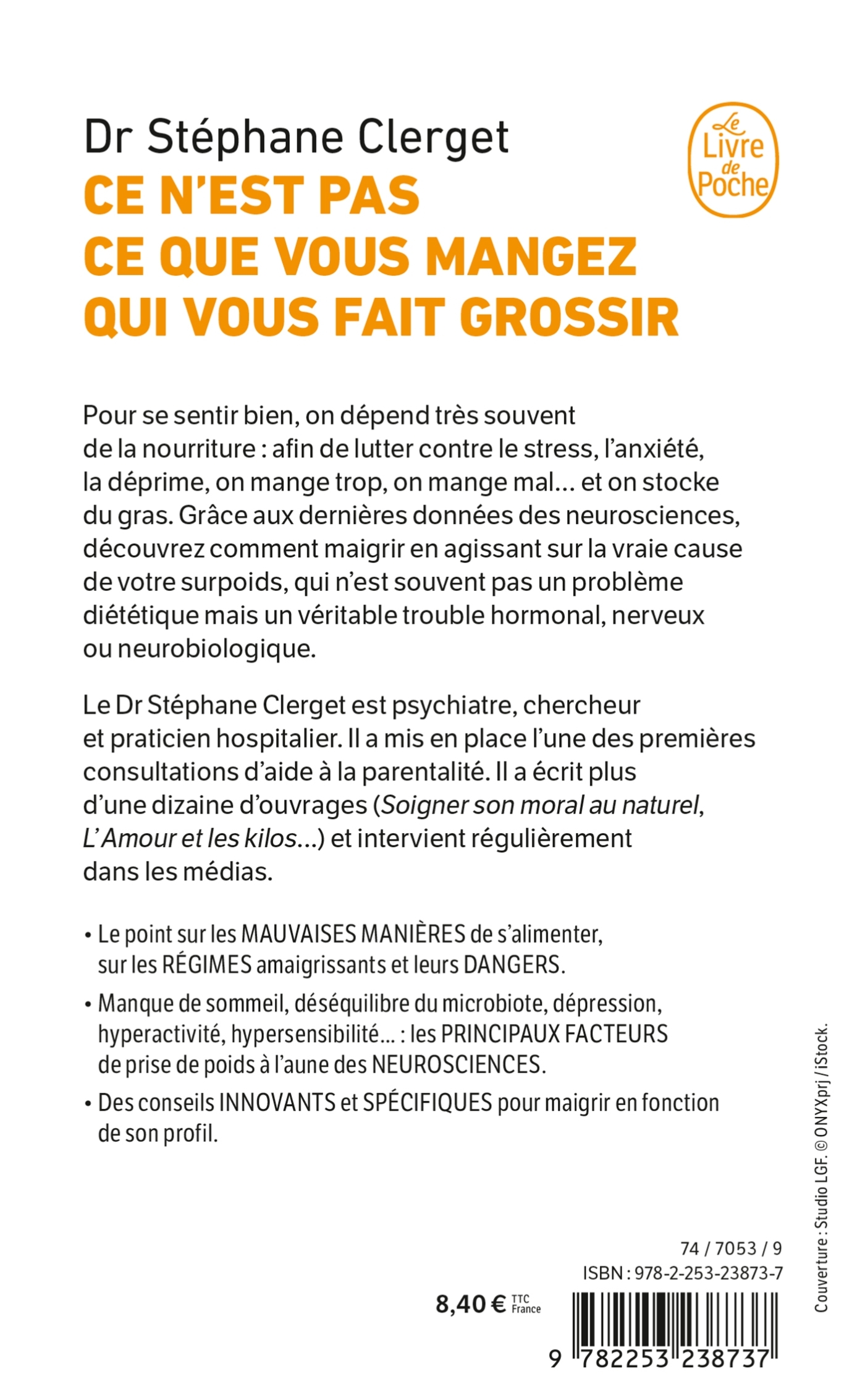 CE N-EST PAS CE QUE VOUS MANGEZ QUI VOUS FAIT GROSSIR - Stéphane Clerget - LGF