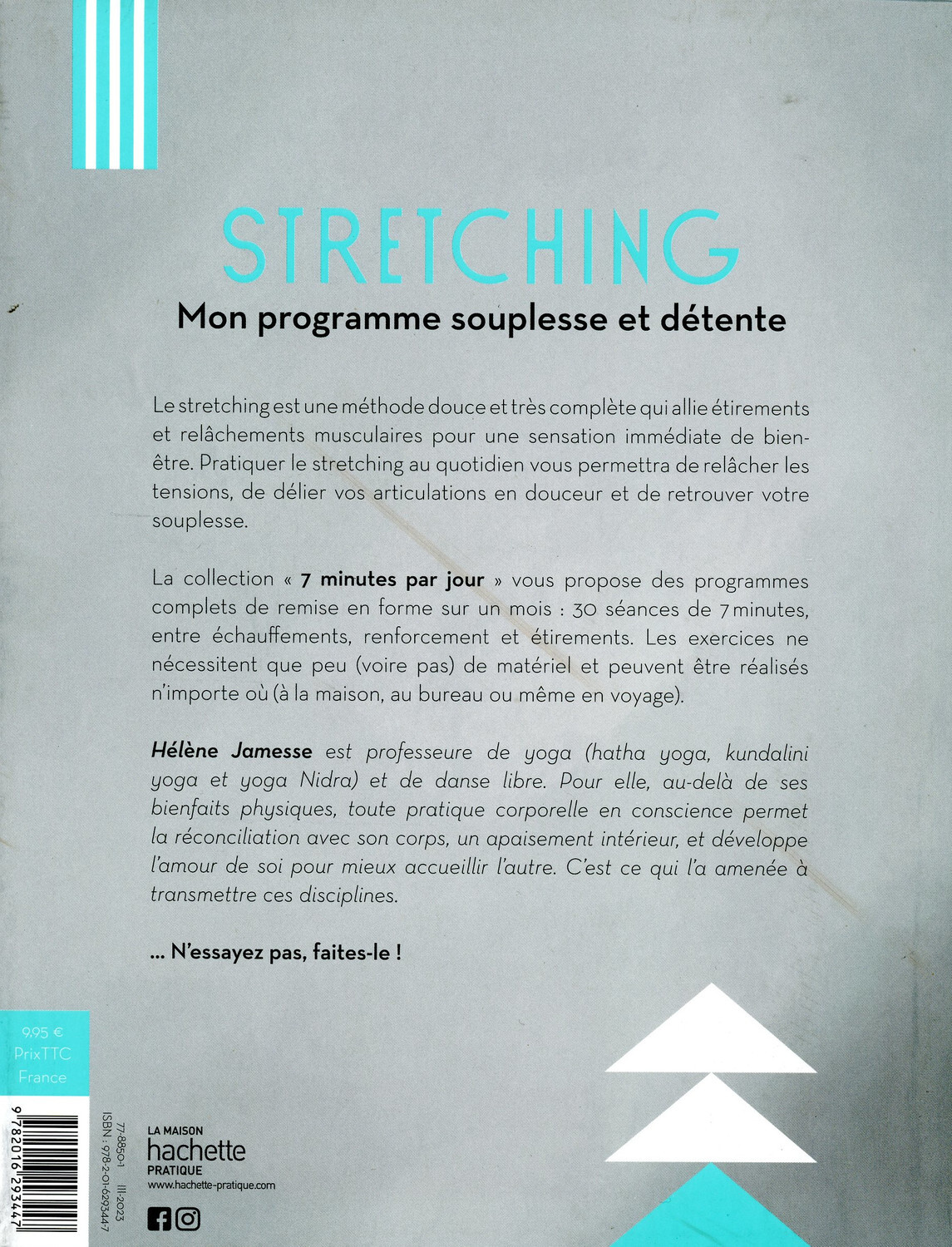 Stretching - Fun - Simple - Efficace - 7 minutes par jour - Hélène Jamesse - HACHETTE PRAT