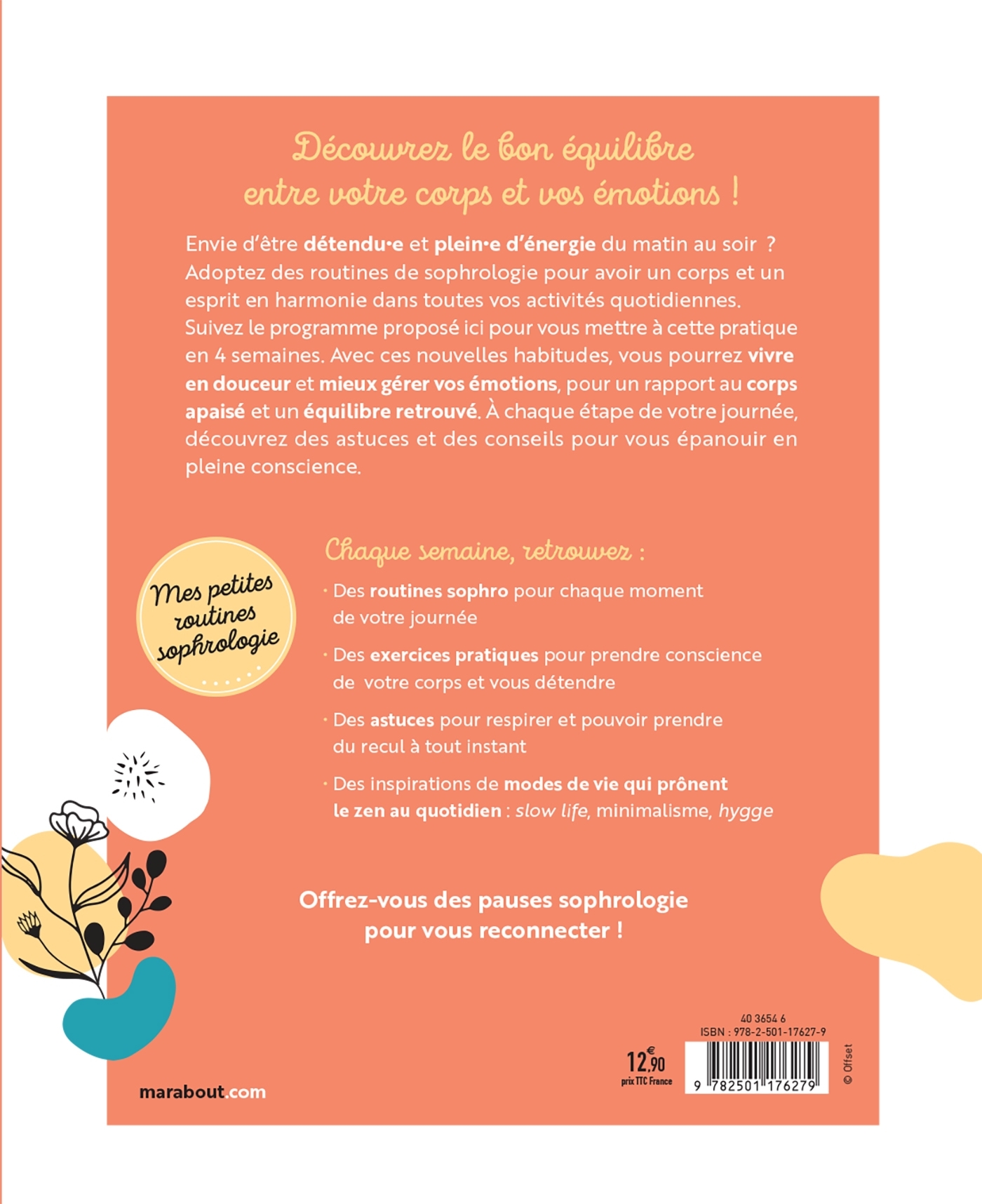 MES PETITES ROUTINES - SOPHROLOGIE POUR SE RECENTRER SUR SOI - RELAXATION  RESPIRATION  VISUALISAT - Florence Parot - MARABOUT