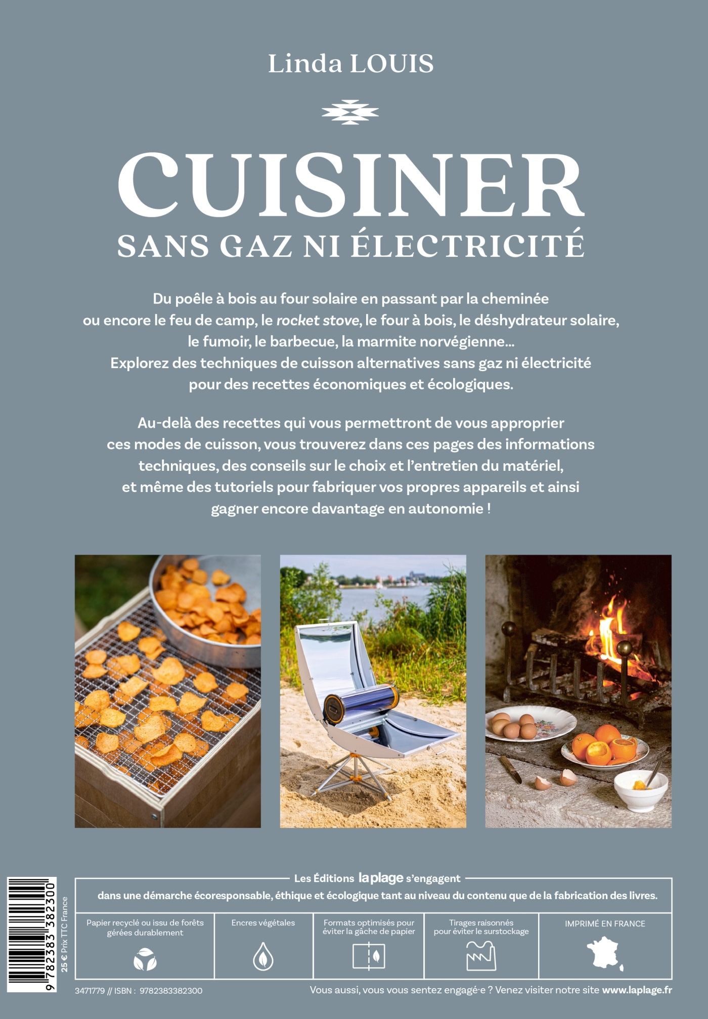 Cuisiner sans gaz ni électricité - Linda Louis - LA PLAGE