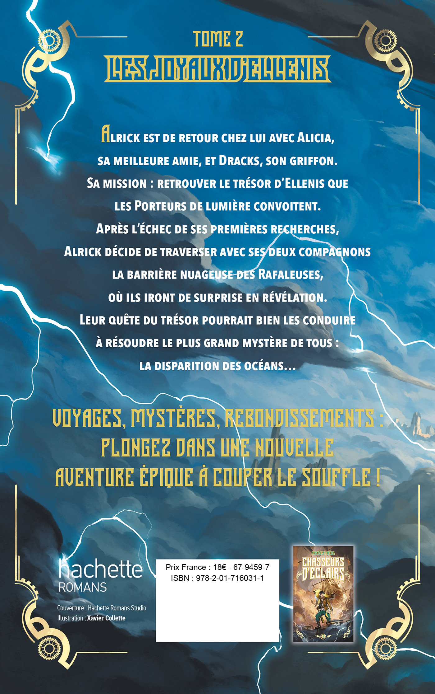 CHASSEURS D-ECLAIRS - TOME 2 - LES JOYAUX D-ELLENIS - Abigaëlle Michel - HACHETTE ROMANS