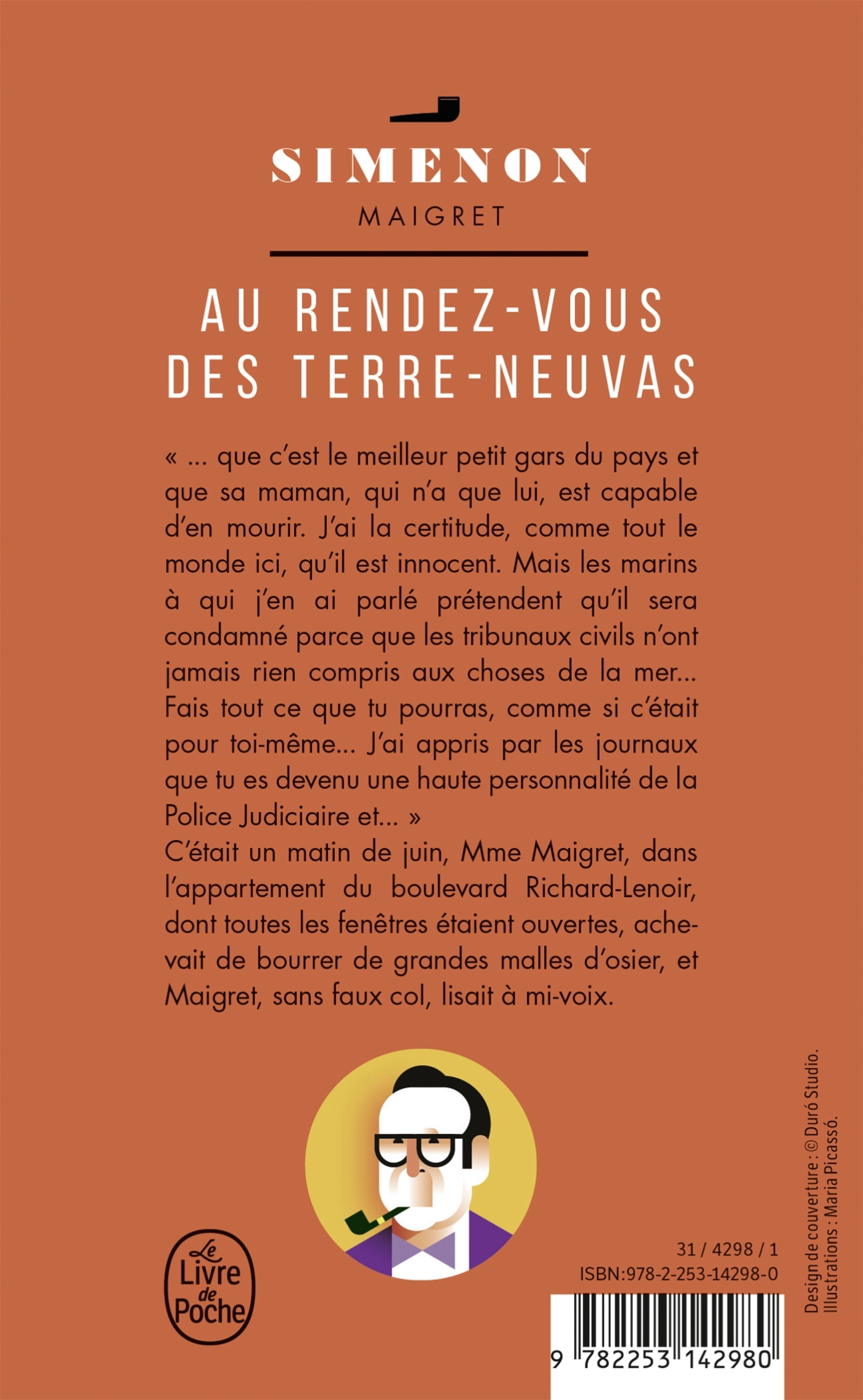 MAIGRET - AU RENDEZ-VOUS DES TERRE-NEUVAS - Georges Simenon - LGF