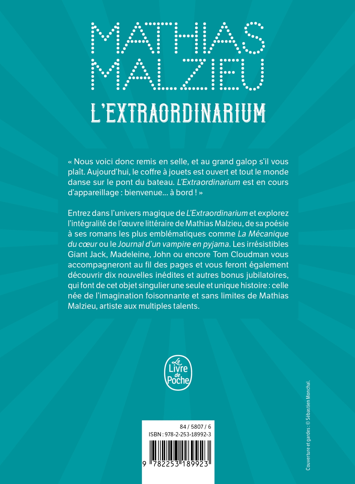 L-EXTRAORDINARIUM - Mathias Malzieu - LGF