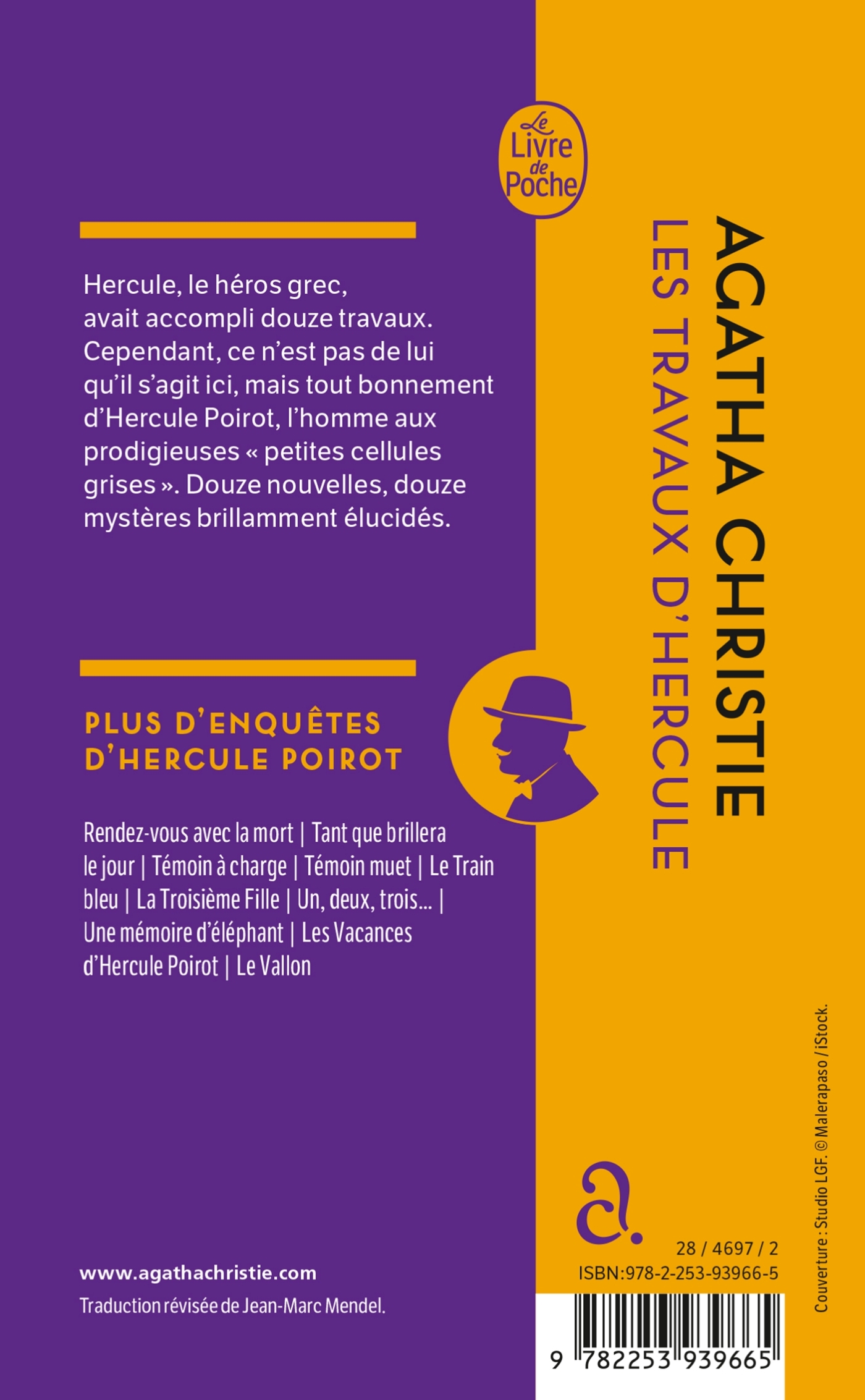 LES TRAVAUX D-HERCULE (NOUVELLE TRADUCTION REVISEE) - Agatha Christie - LGF