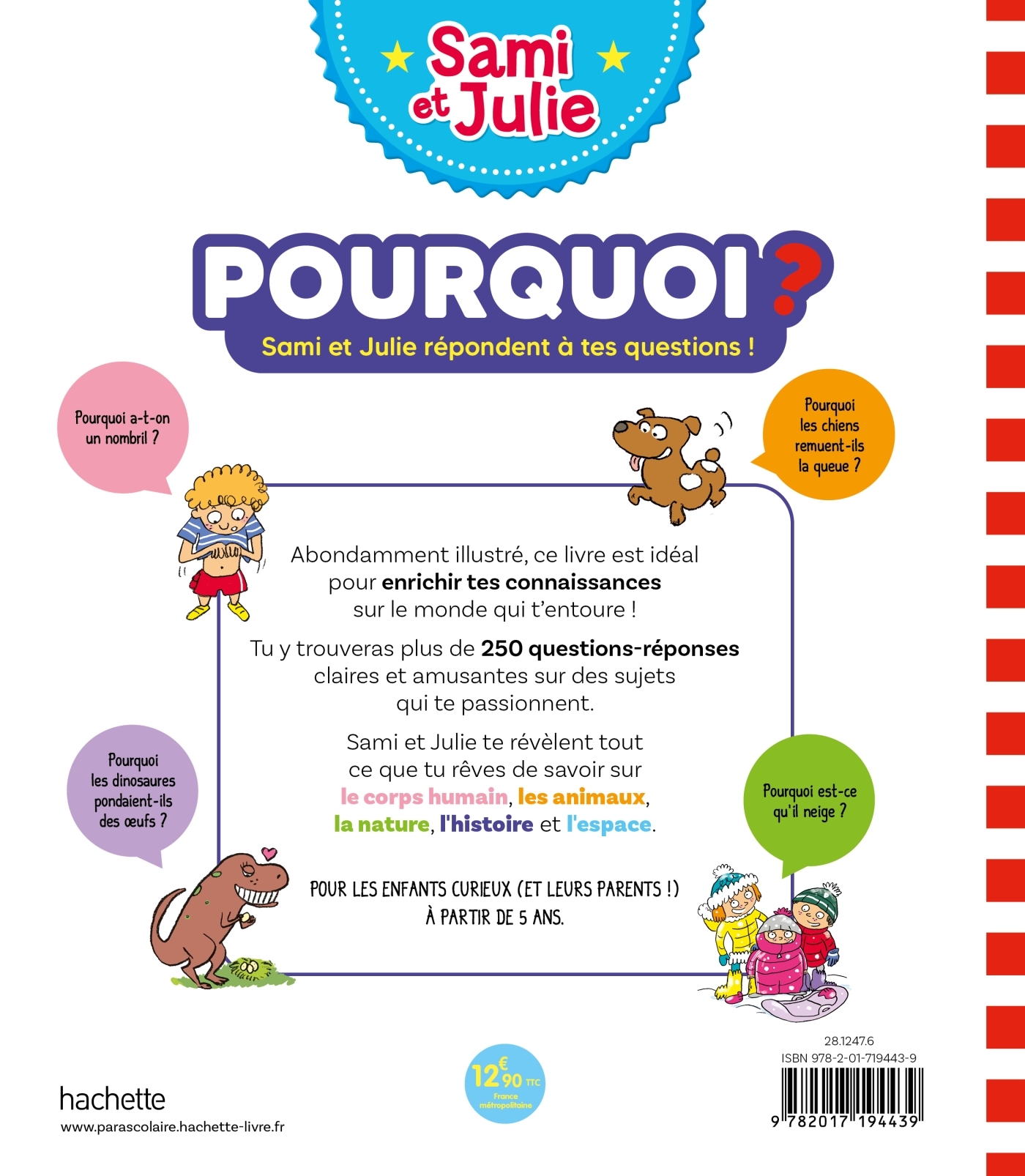 POURQUOI ? SAMI ET JULIE REPONDENT A TES QUESTIONS ! - Thérèse Bonté - HACHETTE EDUC