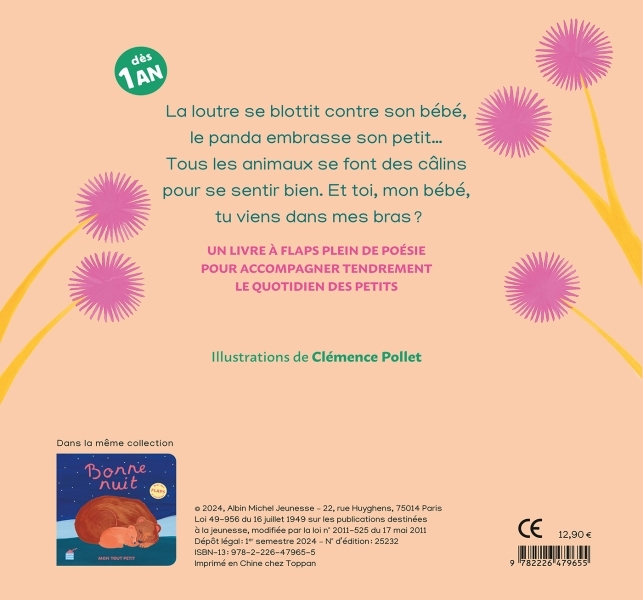 JE T-AIME - MON TOUT PETIT - Clémence Pollet - ALBIN MICHEL