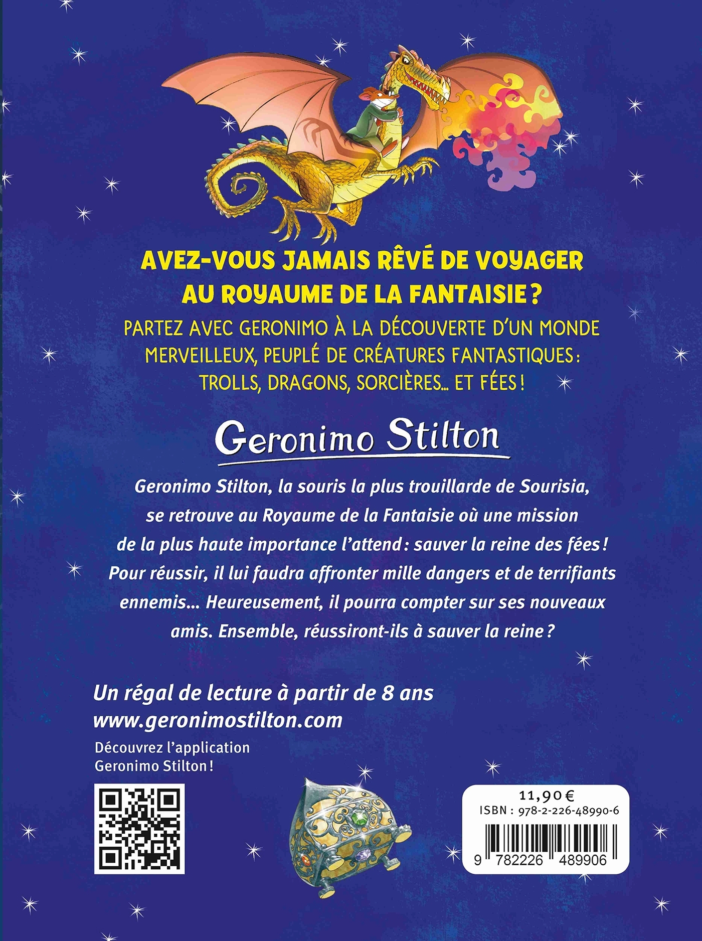 LE ROYAUME DE LA FANTAISIE - TOME 1 (ED.2024 - POCHE) - Geronimo Stilton - ALBIN MICHEL