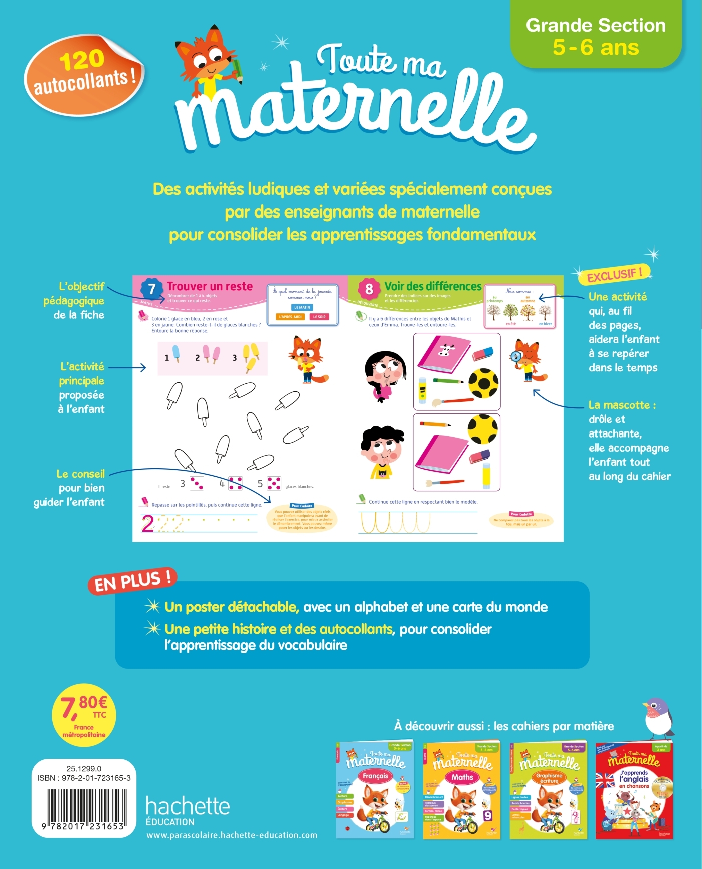 TOUTE MA MATERNELLE- GRANDE SECTION 5-6 ANS - Patrick Morize - HACHETTE EDUC