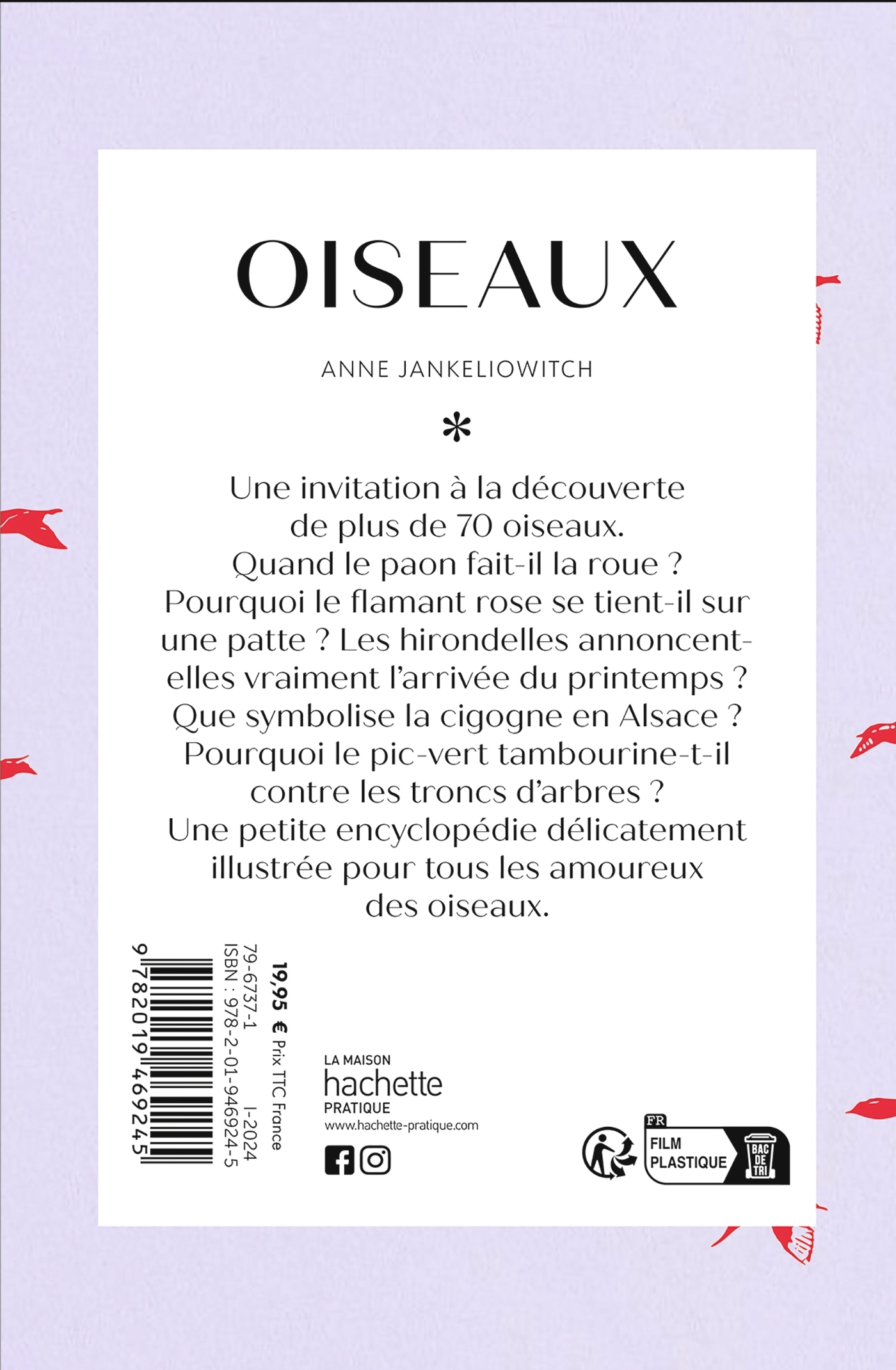 Oiseaux - Anne Jankéliowitch - HACHETTE PRAT