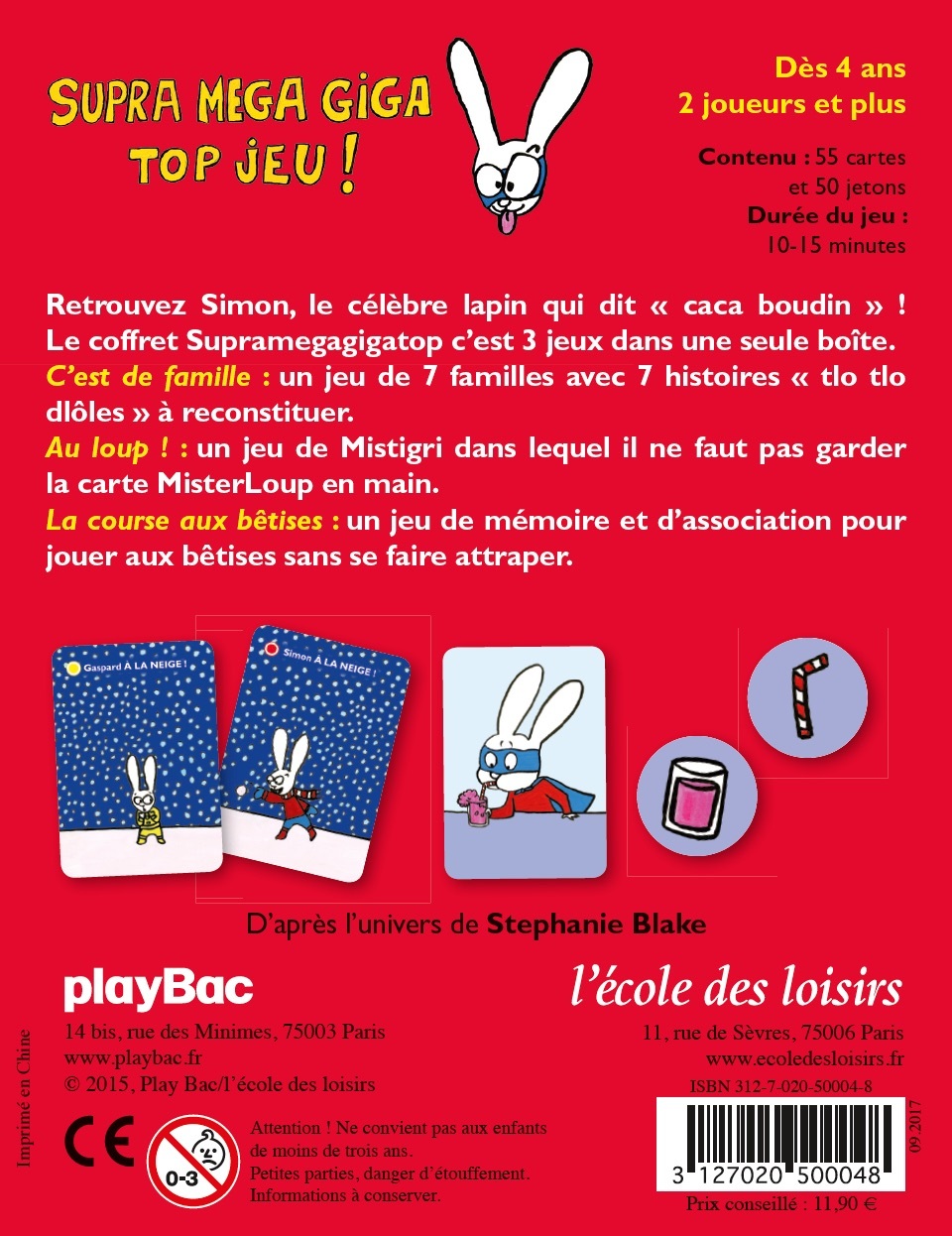 SUPRAMEGAGIGATOP JEU - Stephanie Blake - EDL