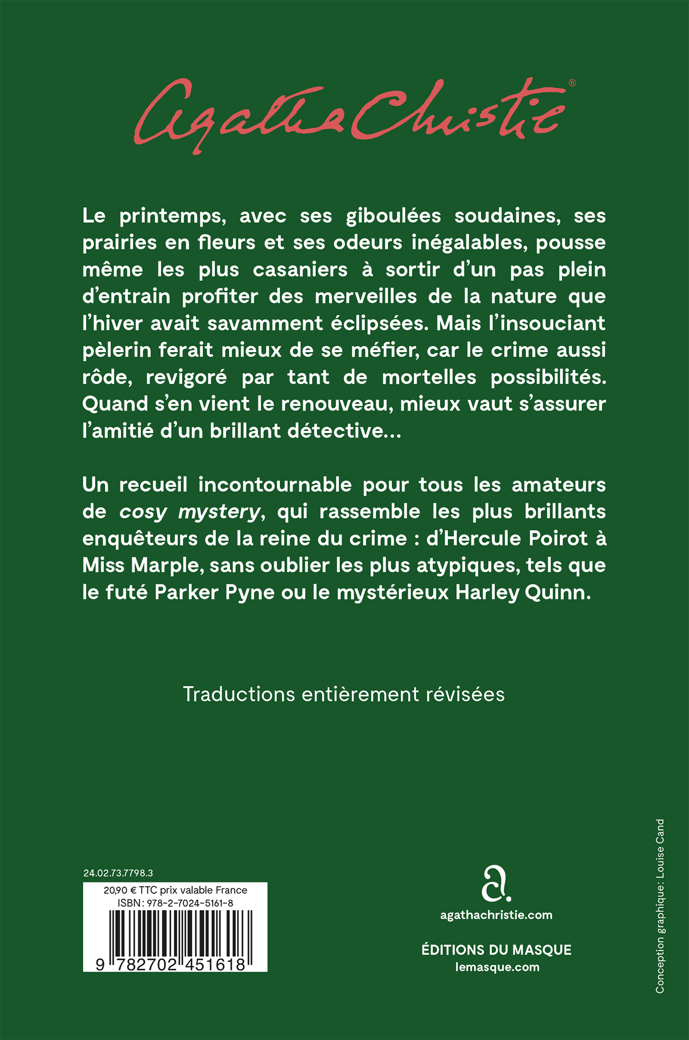 Effroyable printemps - Agatha Christie - ED DU MASQUE