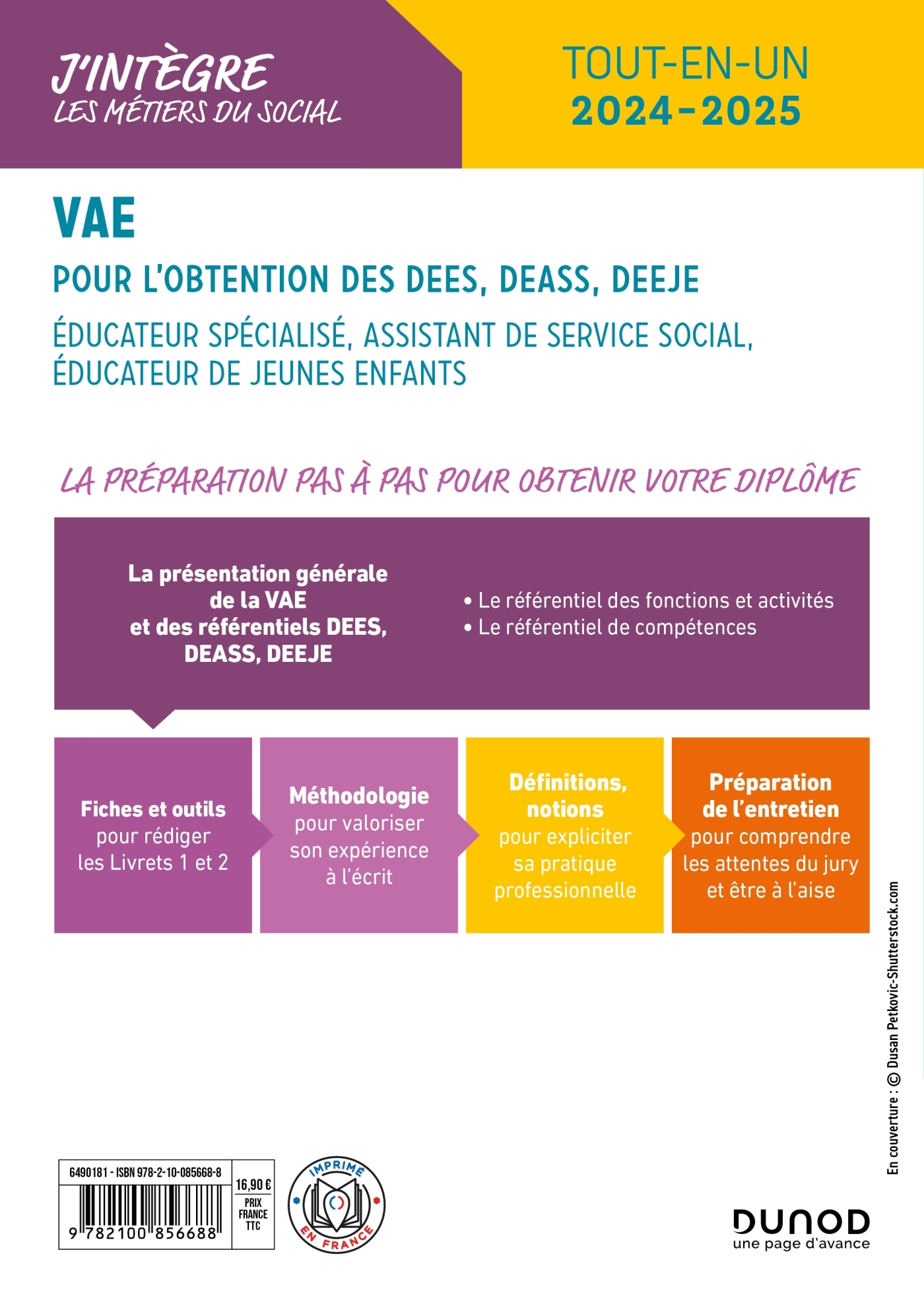 VAE pour l'obtention des DEES, DEASS, DEEJE 2024-2025 - Charlotte Rousseau - DUNOD