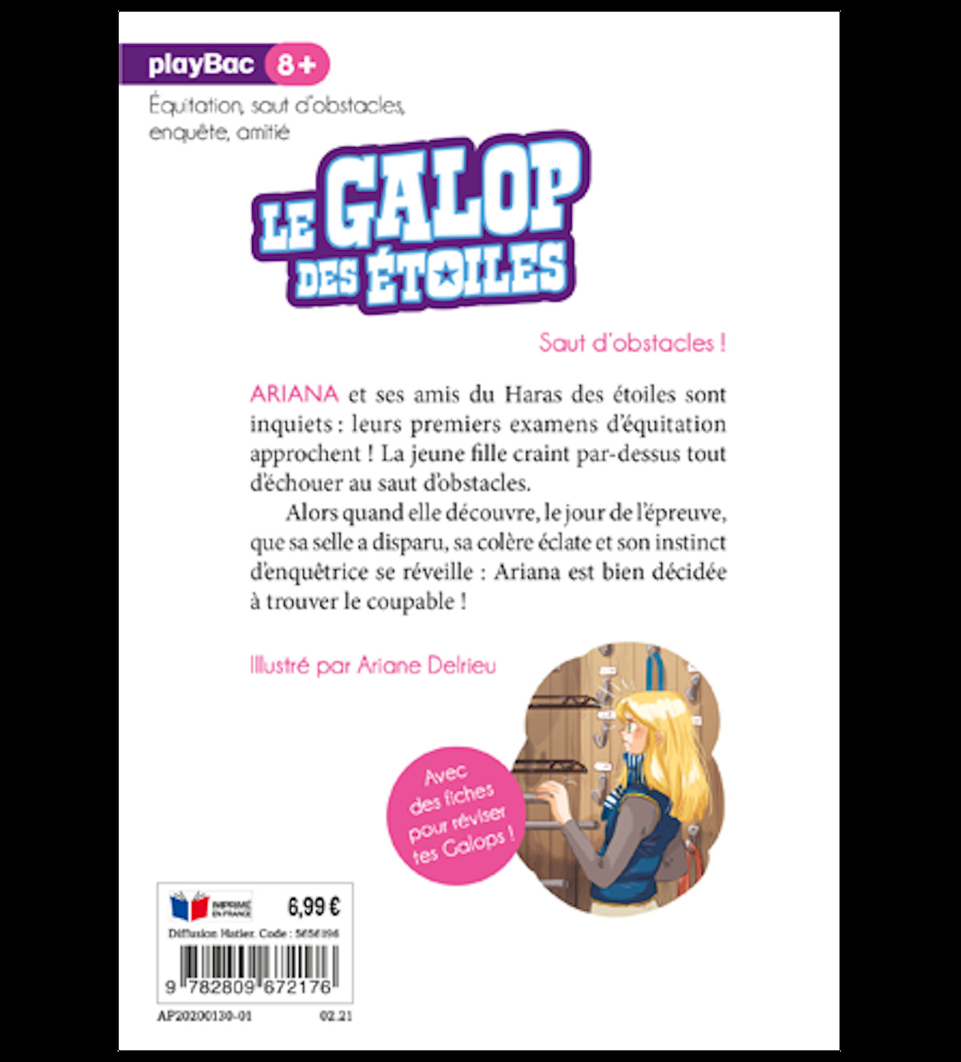 Le Galop des Étoiles - Saut d'obstacles ! - Tome 6 - N. M. Zimmermann - PLAY BAC