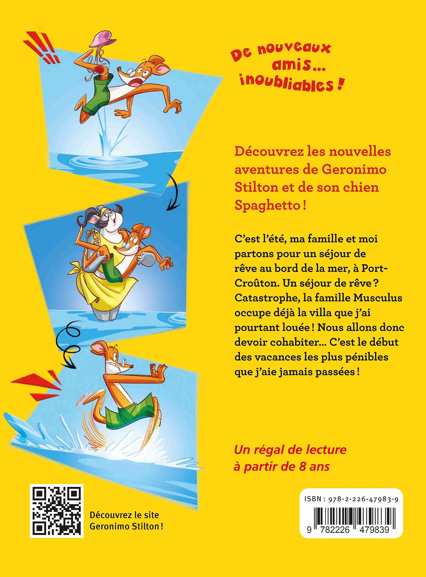 Spaghetto T3 Vacances de choc ! - Geronimo Stilton - ALBIN MICHEL