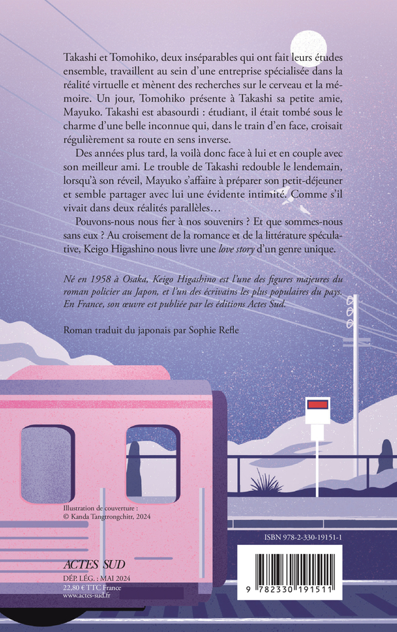 Mondes parallèles, une histoire d'amour - Keigo Higashino - ACTES SUD