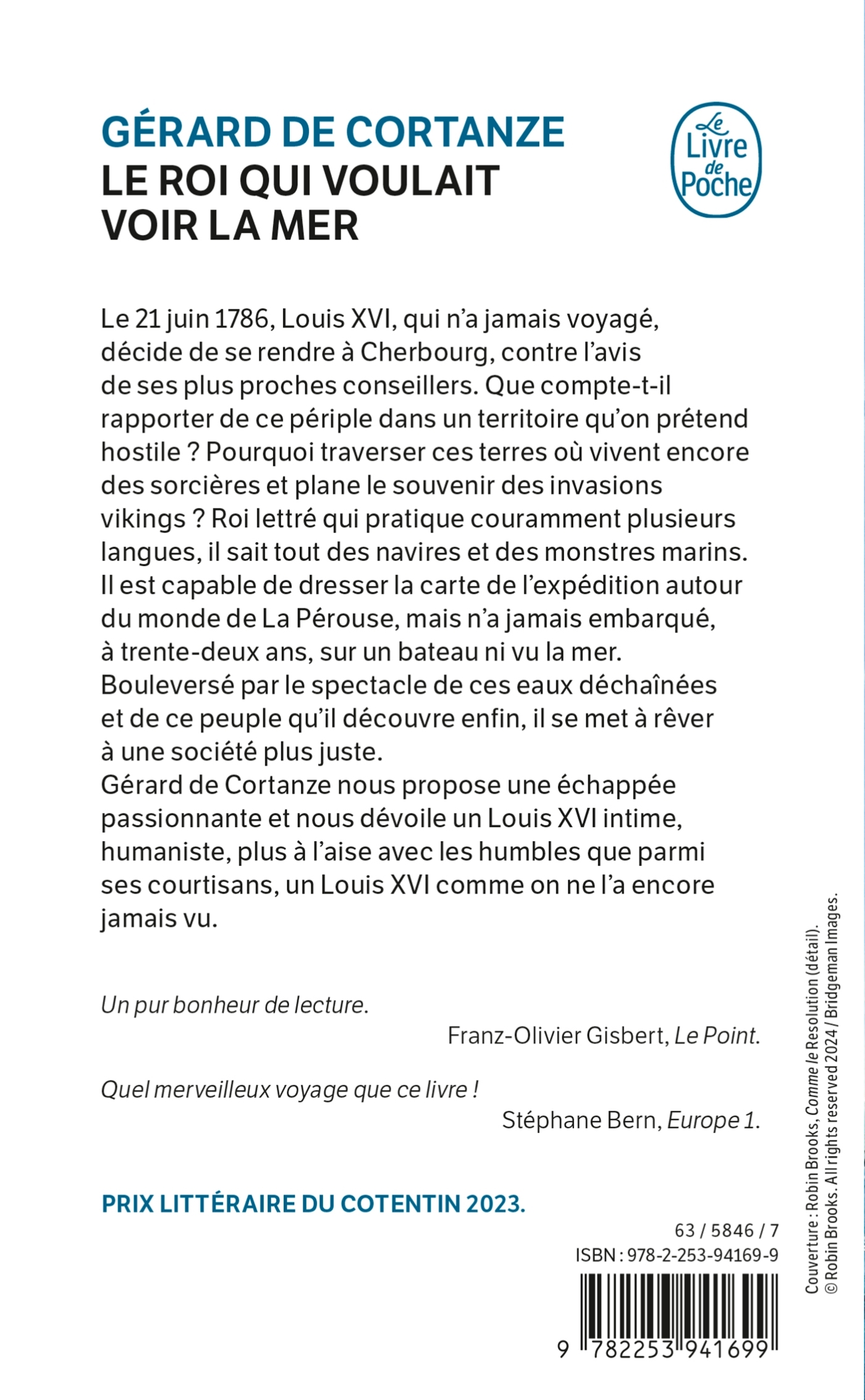 Le roi qui voulait voir la mer - Gérard Cortanze - LGF