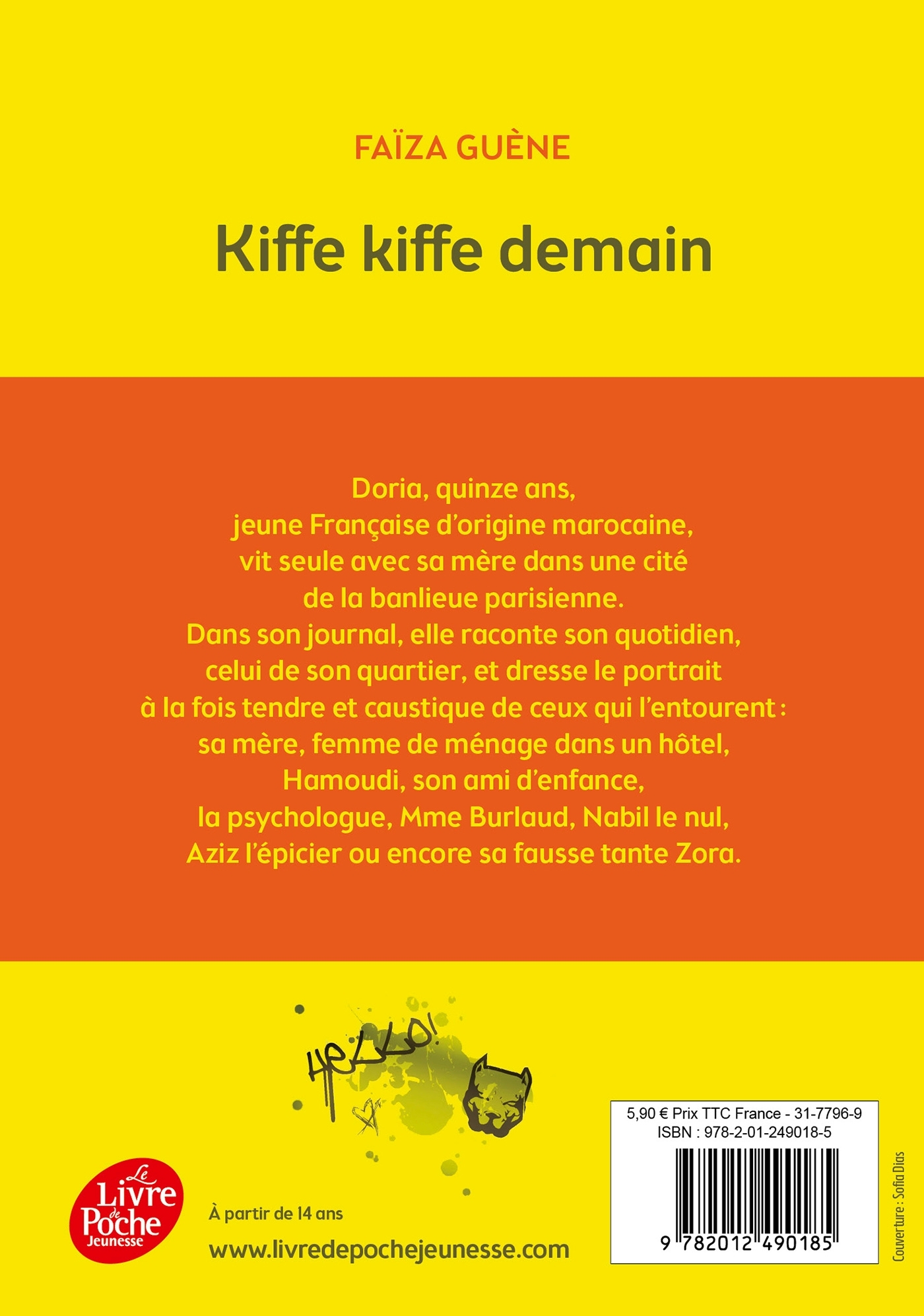 Kiffe kiffe demain - Faïza Guène - POCHE JEUNESSE