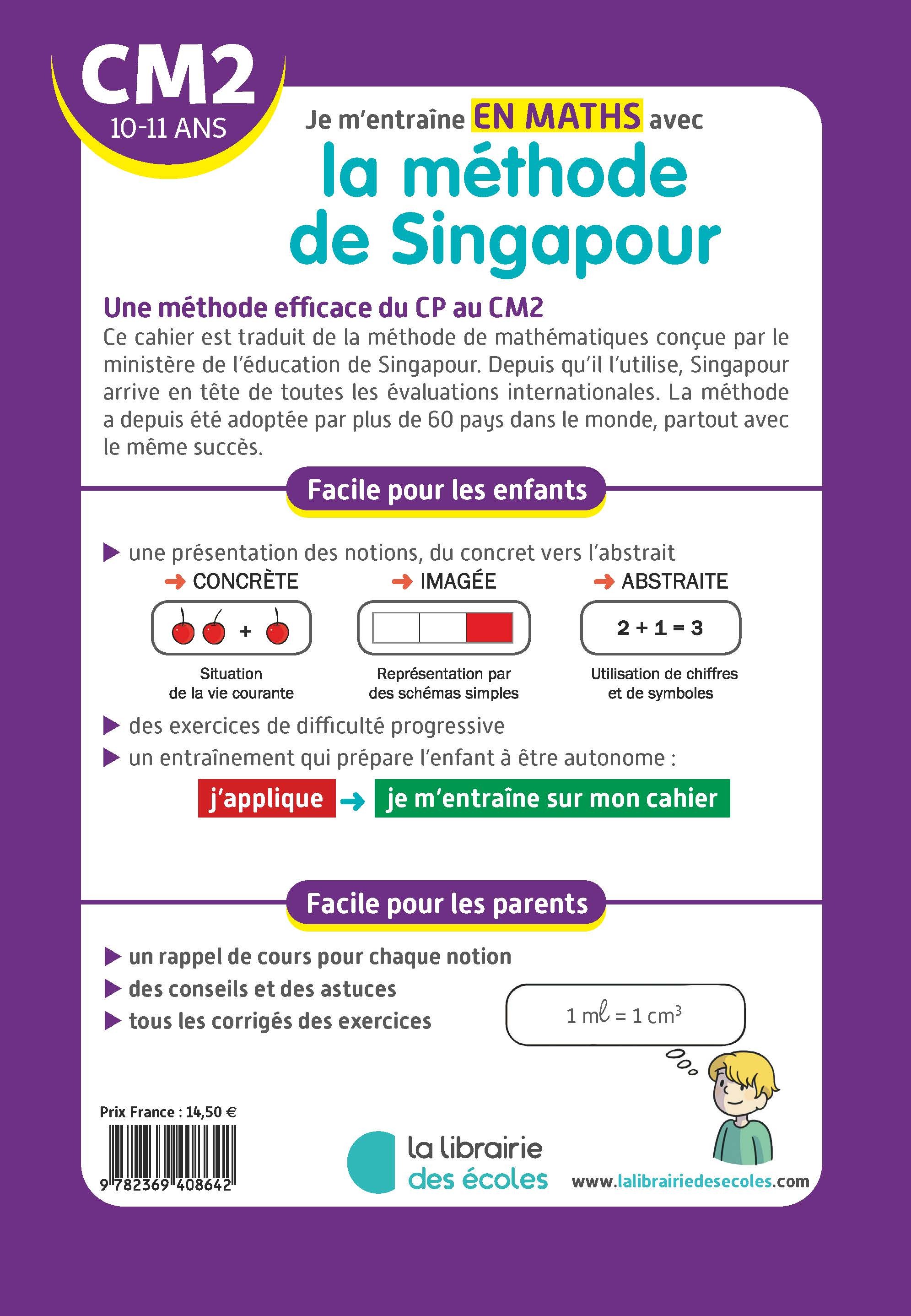 Je m'entraîne en maths avec la méthode de Singapour - CM2 -  Marshall Cavendish - LIB DES ECOLES