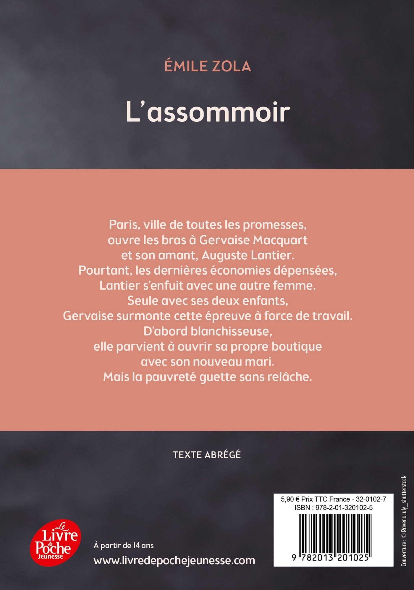 L'assommoir - Texte abrégé - Émile Zola - POCHE JEUNESSE