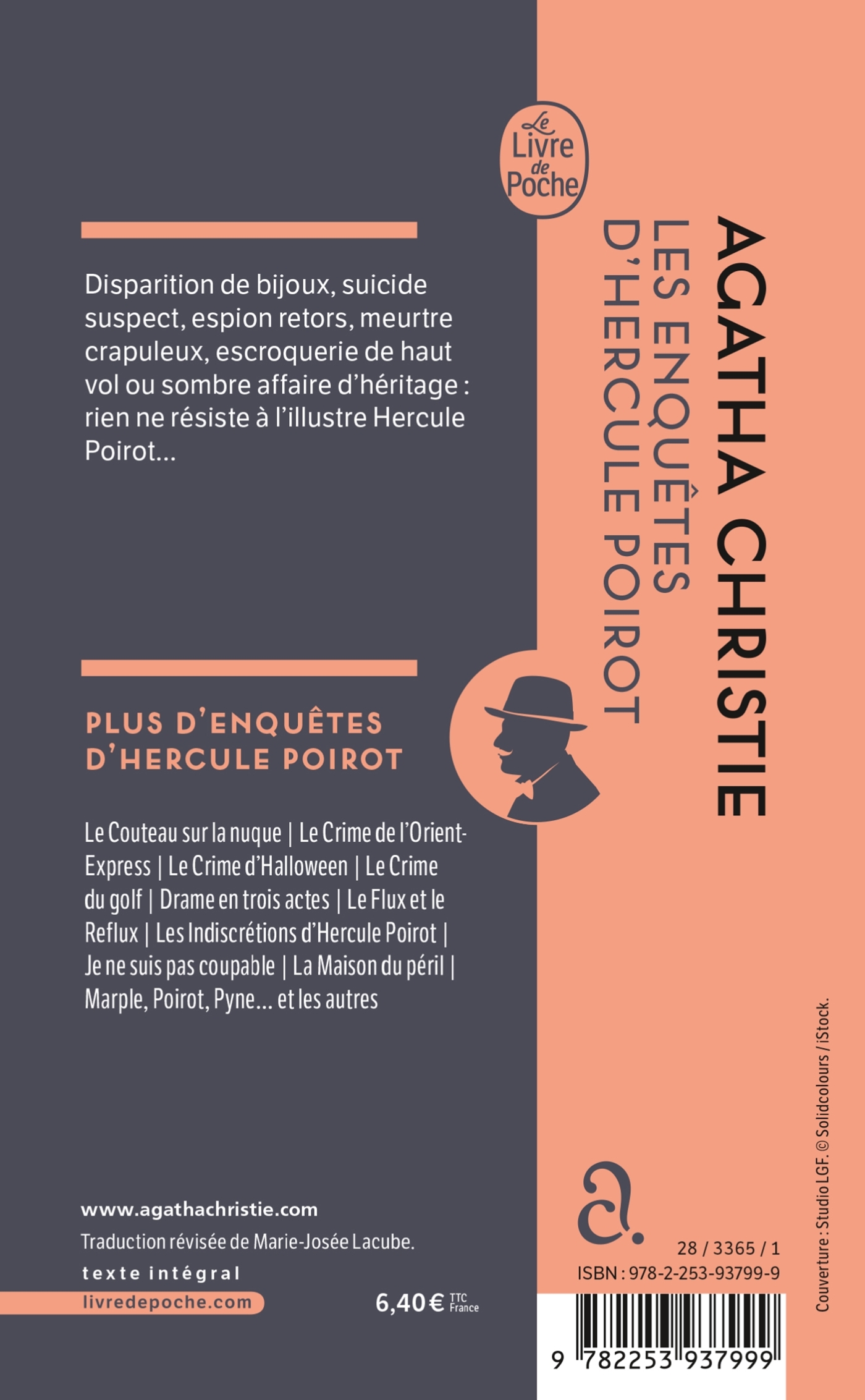 Les Enquêtes d'Hercule Poirot (Nouvelle traduction révisée) - Agatha Christie - LGF