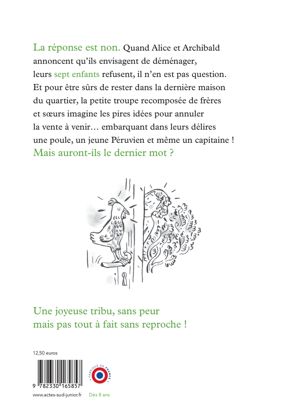 La famille Sanspeur-Sansreproche - T1 Ça déménage ! - Gilles Abier - ACTES SUD