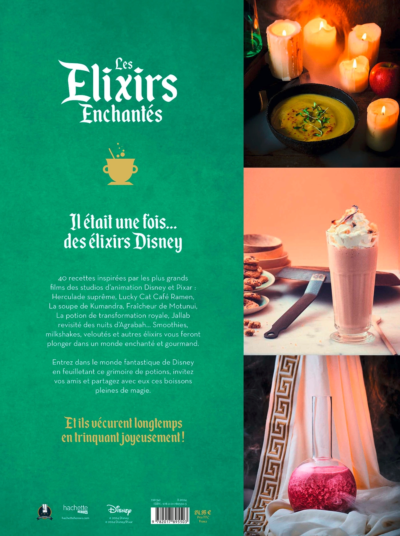 Les Elixirs Enchantés Disney - Thibaud Villanova - HACHETTE HEROES