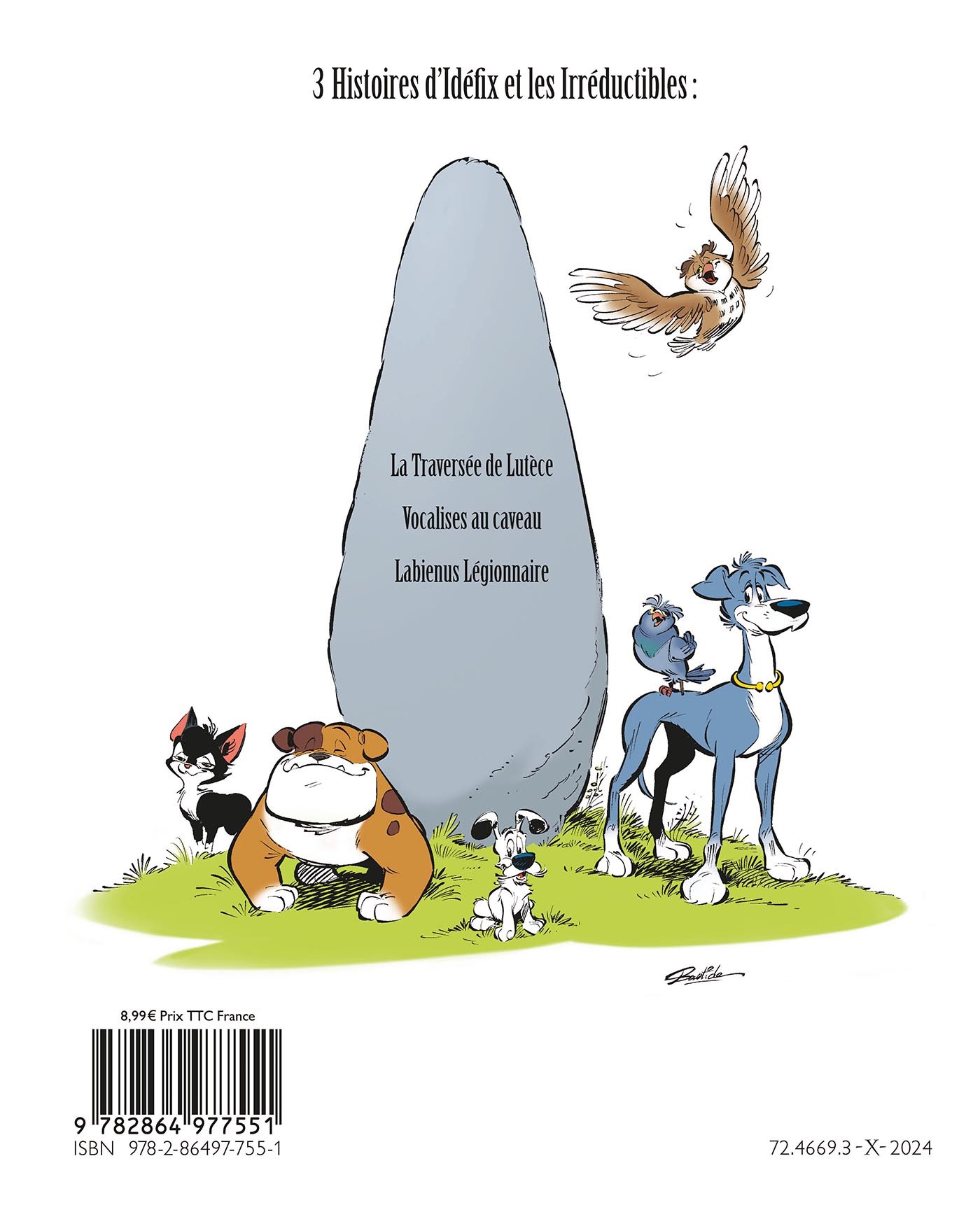 Idéfix et les Irréductibles Tome 7 - La traversée de Lutèce - René Goscinny - ALBERT RENE