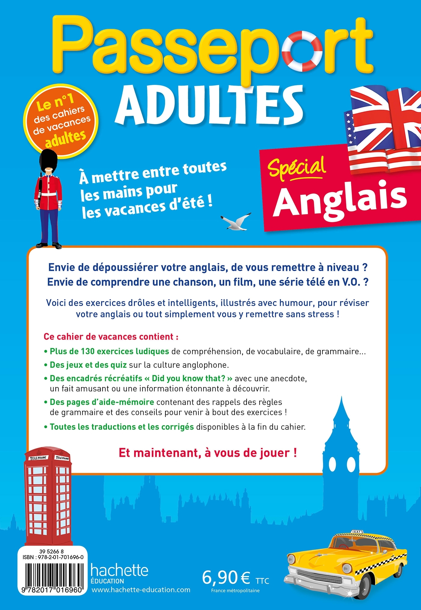 Passeport Adultes - Anglais - Cahier de vacances 2021 - Agnès Scotto-Gabrielli - HACHETTE EDUC