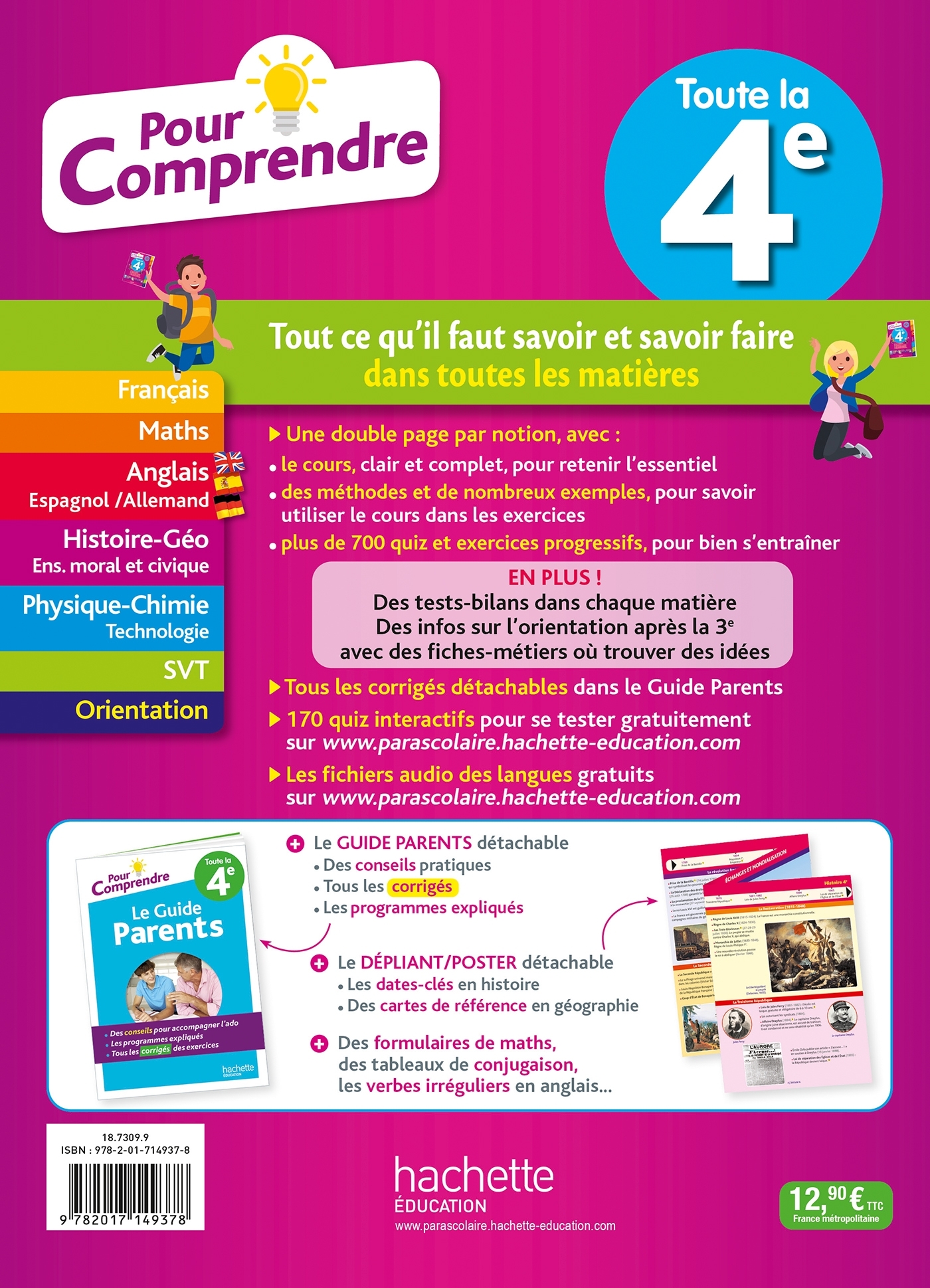 Pour comprendre Toute la 4e - Isabelle Lisle - HACHETTE EDUC