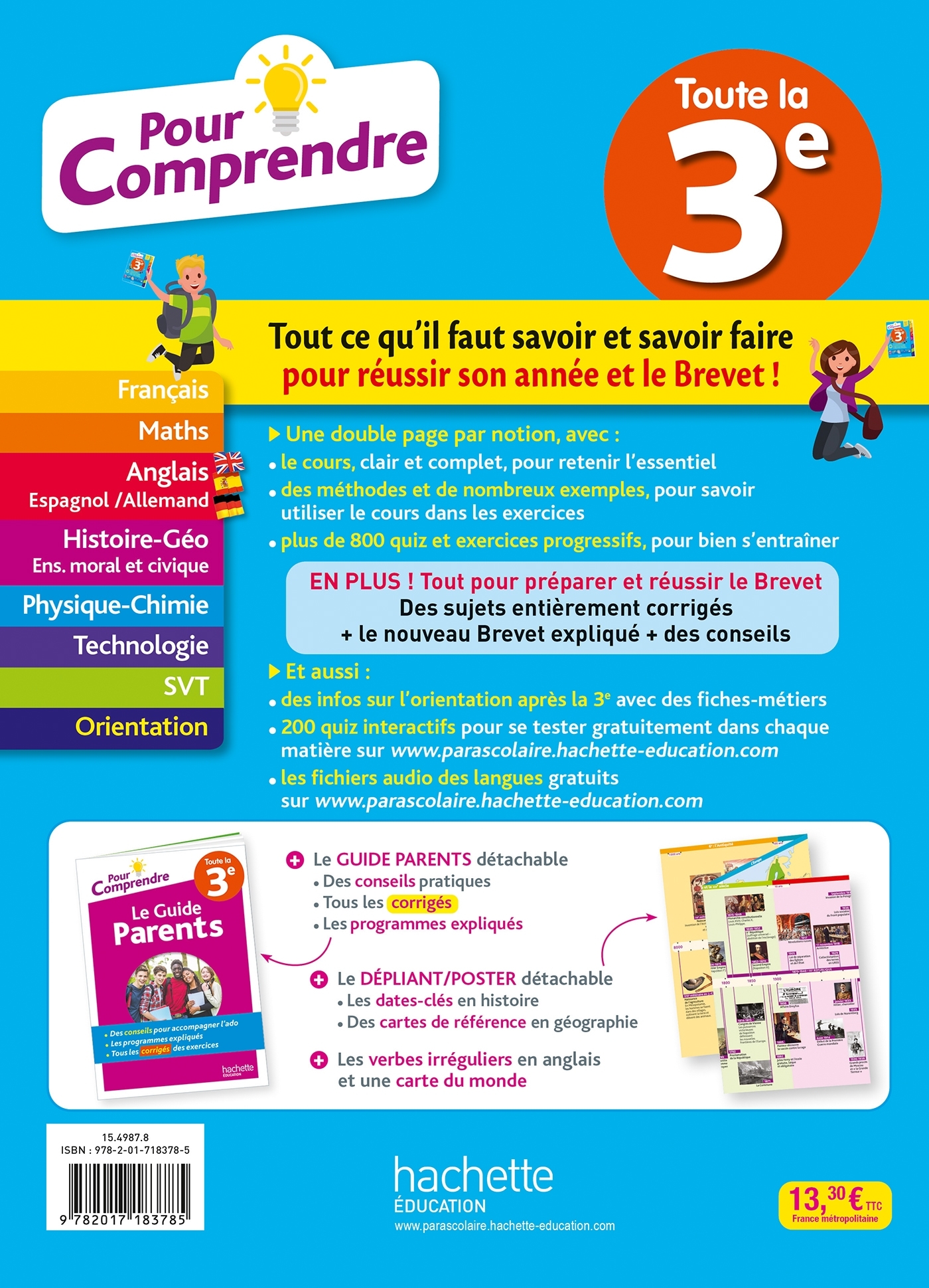 Pour comprendre Toute la 3e - Isabelle Lisle - HACHETTE EDUC