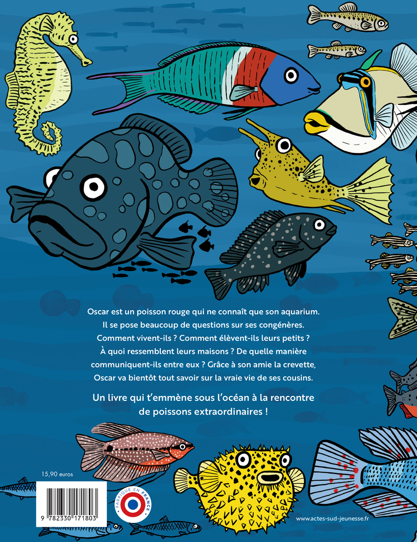 Le monde secret des poissons - Florence Pinaud - ACTES SUD