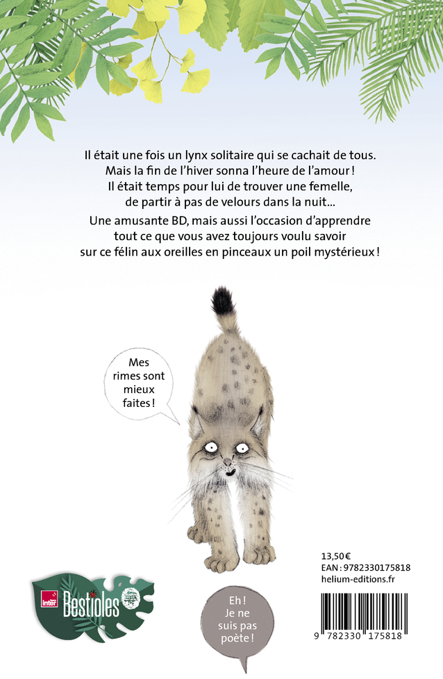 Bestioles - Le Lynx - Alice Butaud - HELIUM