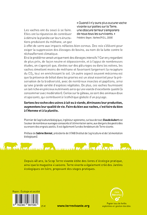 Qui veut la peau des vaches ? - Claude Aubert - TERRE VIVANTE