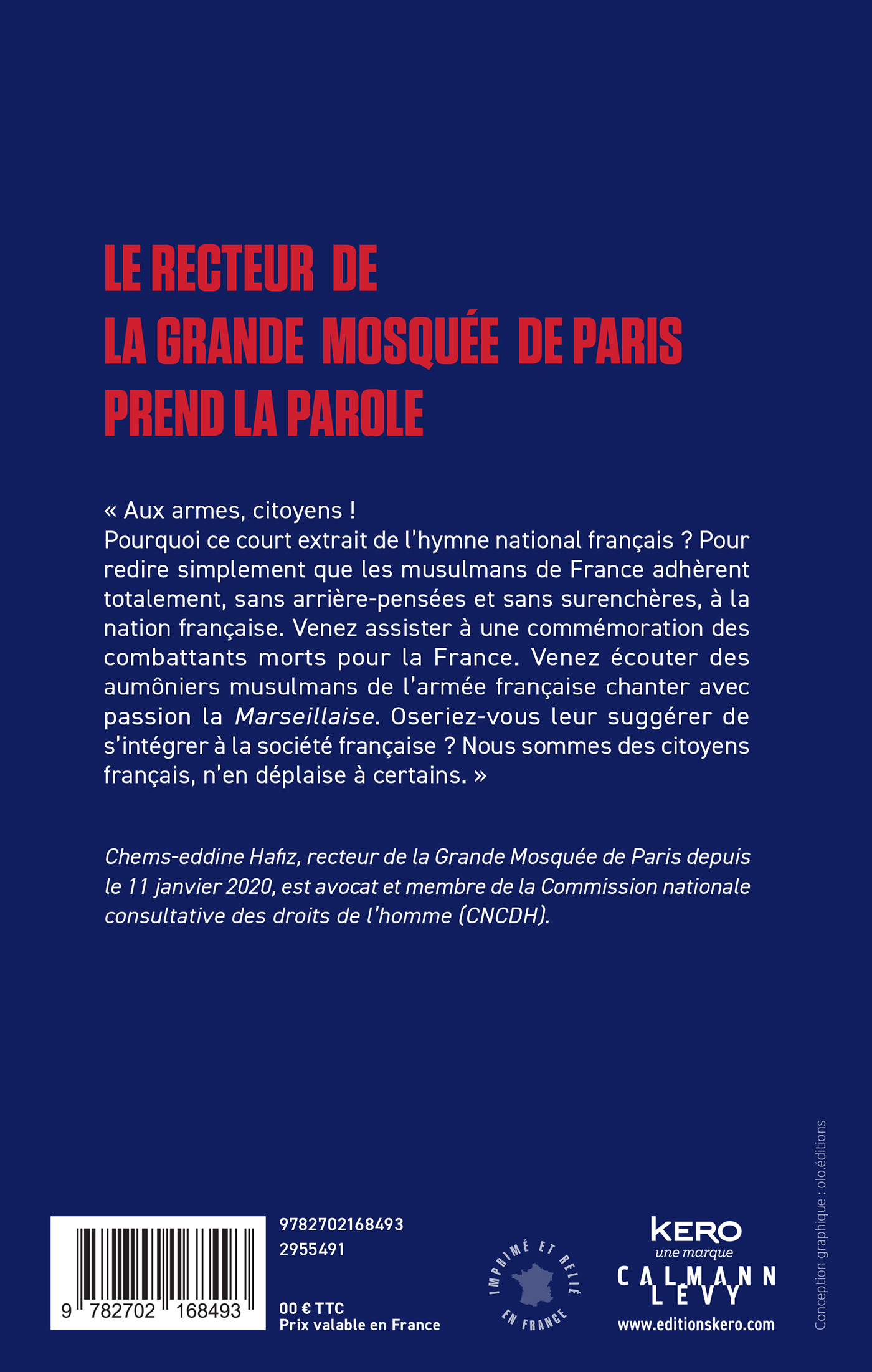 N'en déplaise à certains, nous sommes les enfants de la République - Chems-Eddine Hafiz - KERO