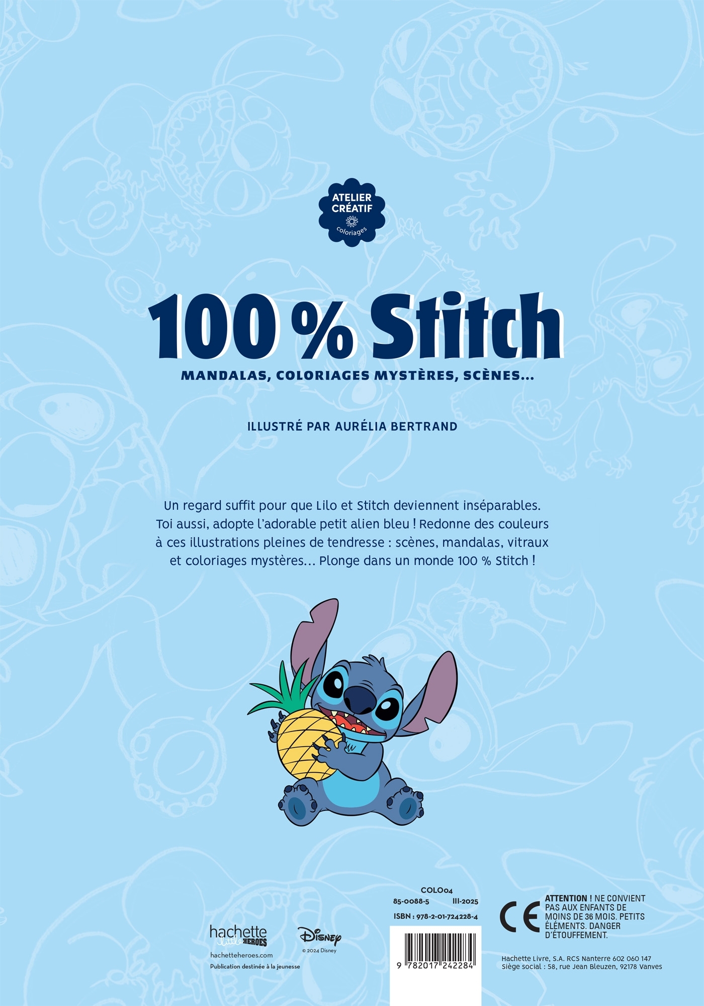 100 % Stitch - Aurélia Bertrand - HACHETTE HEROES