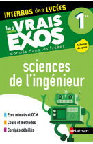 SCIENCES DE L-INGENEUR 1RE (INTERROS DES LYCEES) 2021 - VOL35