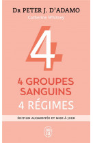 4 groupes sanguins, 4 regimes