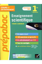 PREPABAC ENSEIGNEMENT SCIENTIFIQUE 1RE GENERALE - NOUVEAU PROGRAMME DE PREMIERE