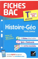 FICHES BAC HISTOIRE-GEOGRAPHIE TLE - BAC 2024 - NOUVEAU PROGRAMME DE TERMINALE